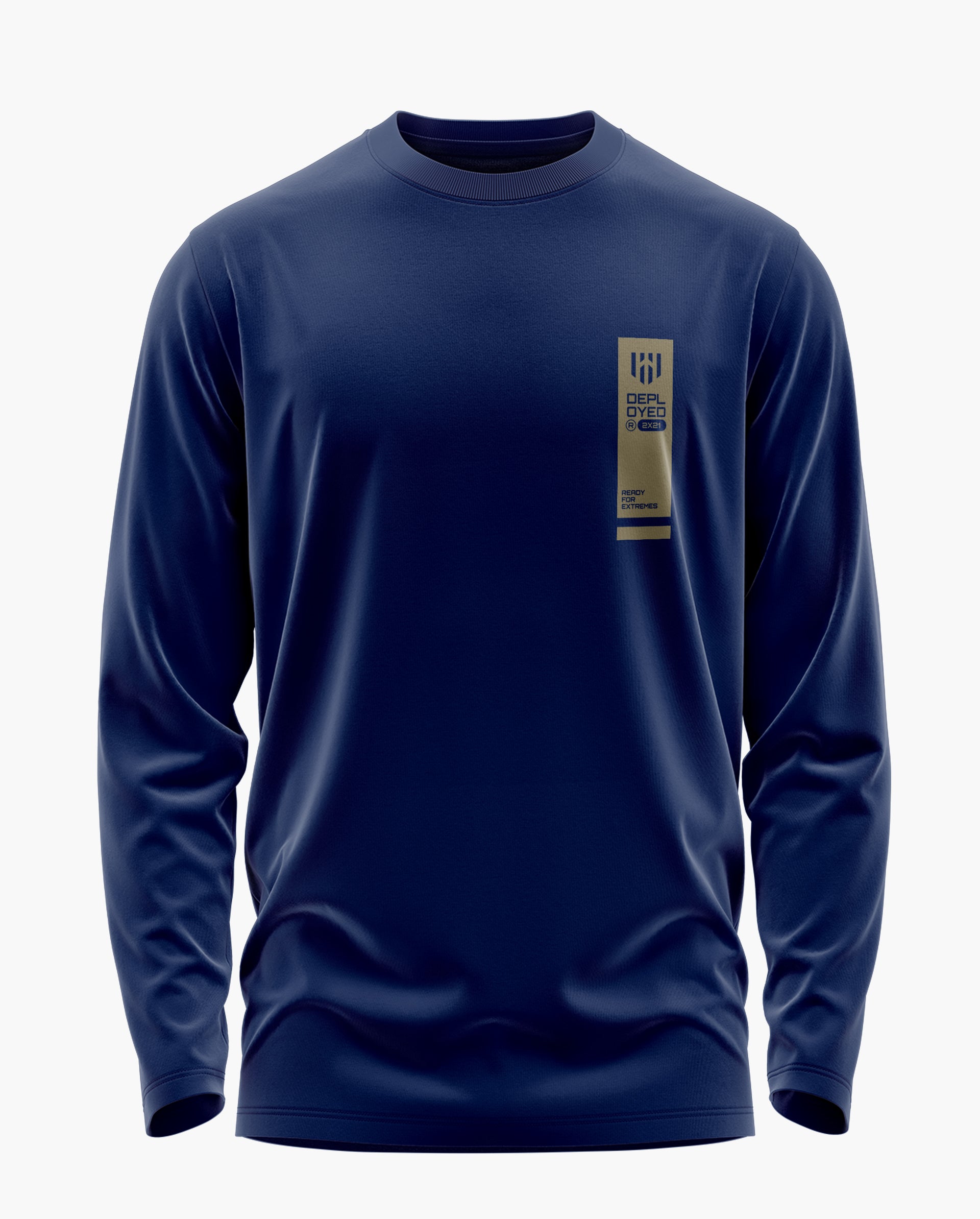 Unit 003 Signature Luxesoft Cotton Full Sleeve T-Shirt