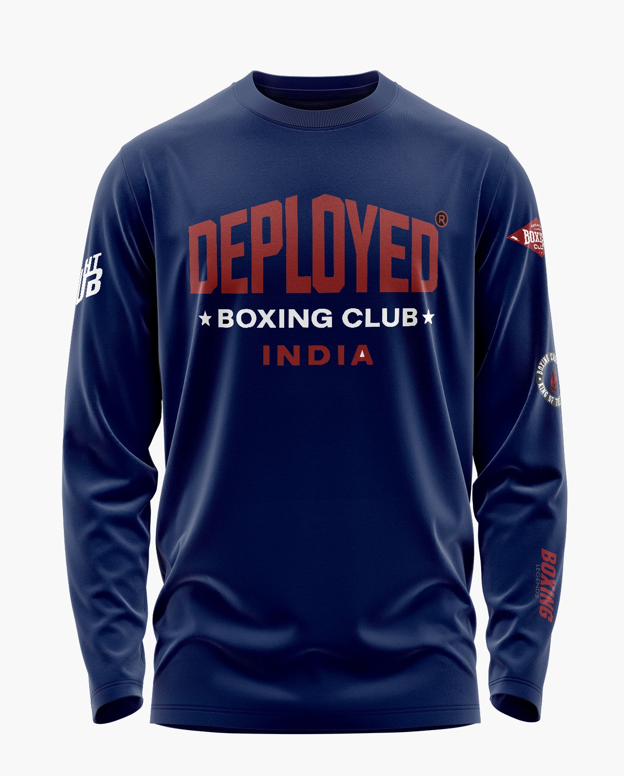 India Combat Legacy Signature Luxesoft Cotton Full Sleeve T-Shirt