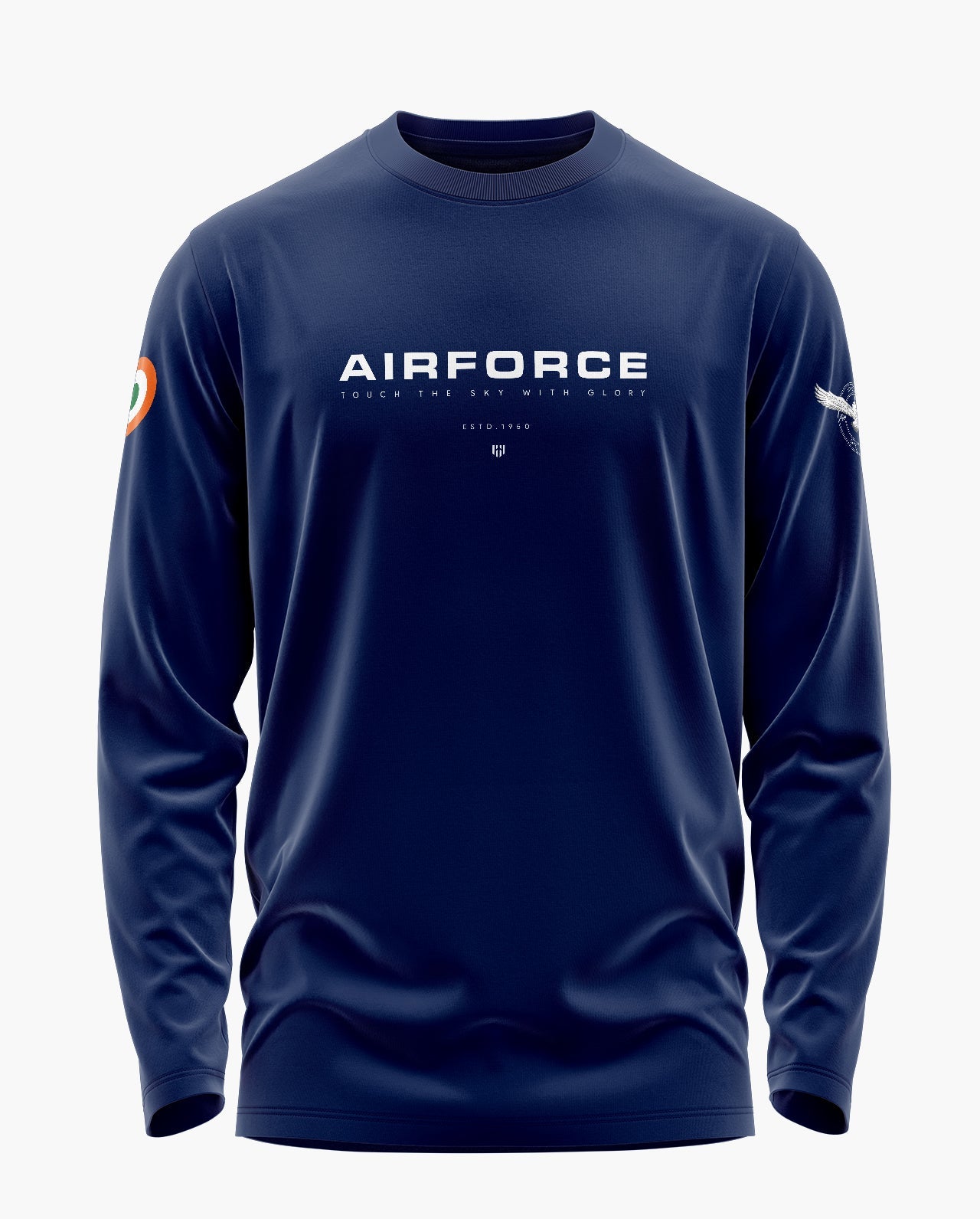Airforce Origin Signature Luxesoft Cotton Full Sleeve T-Shirt  - CS