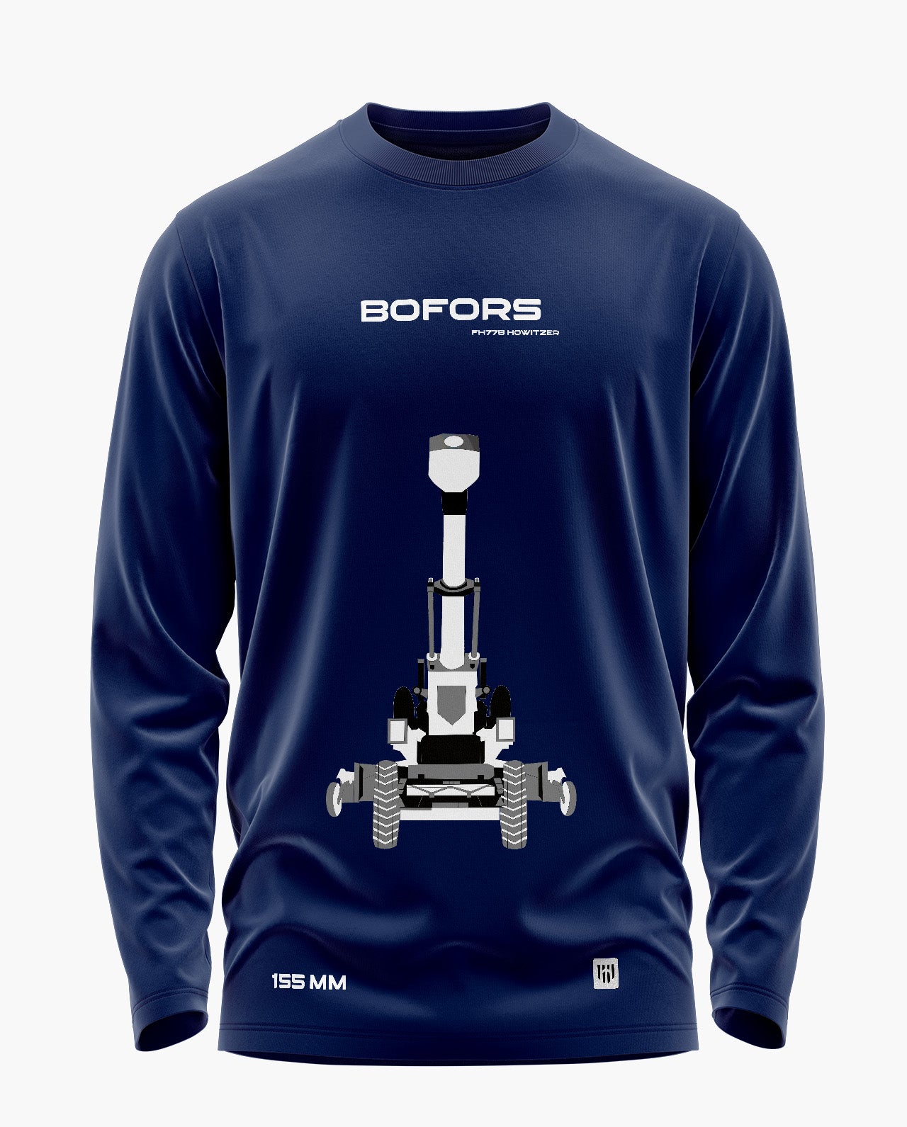 Bofors Howitzer Signature Luxesoft Cotton Full Sleeve T-Shirt