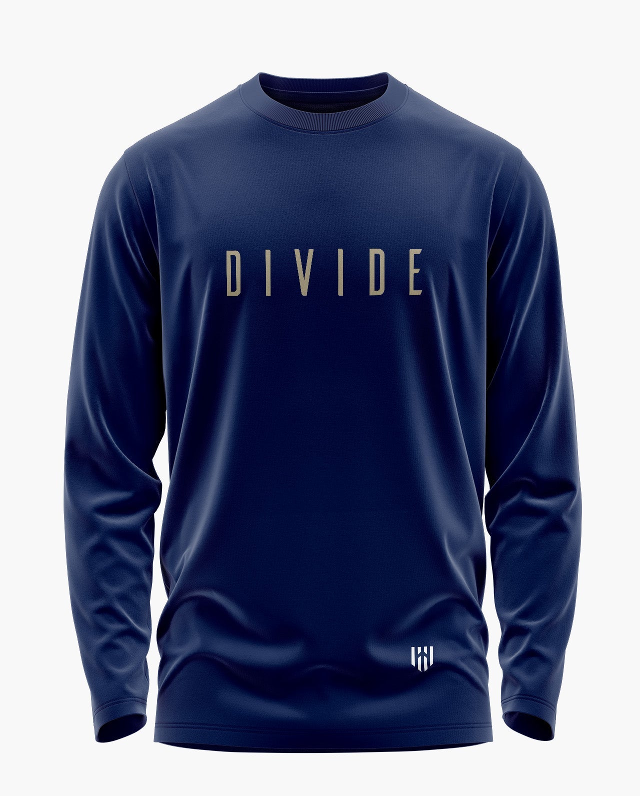 Divide Signature Luxesoft Cotton Full Sleeve T-Shirt  - CS