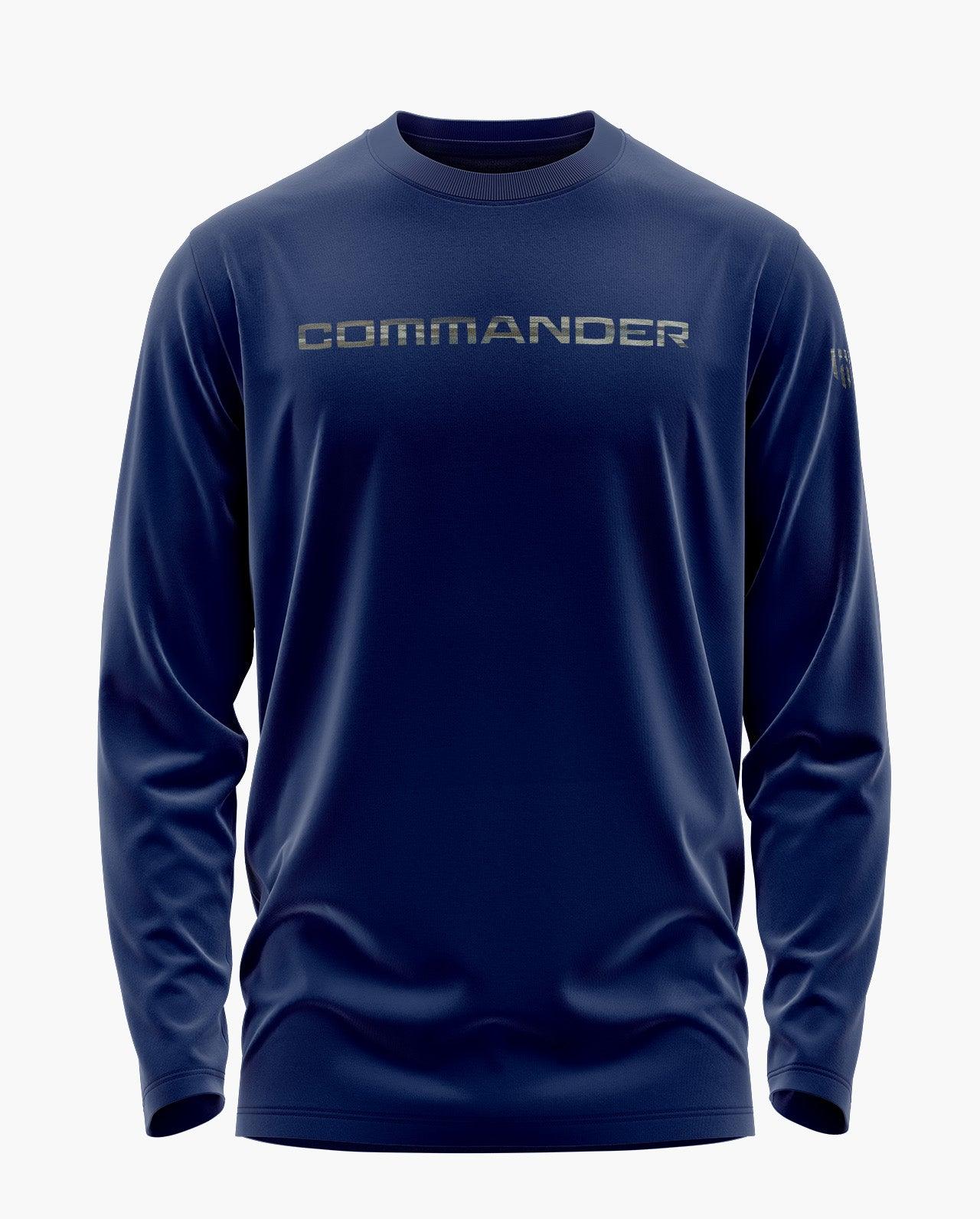 [CS] Commander Signature Luxesoft Cotton Full Sleeve T-Shirt