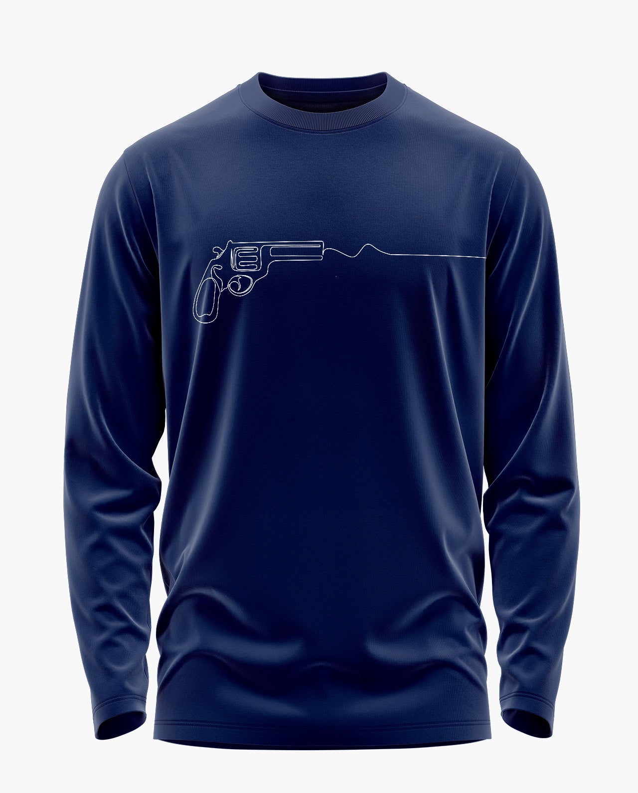 Shooters Stroke Signature Luxesoft Cotton Full Sleeve T-Shirt