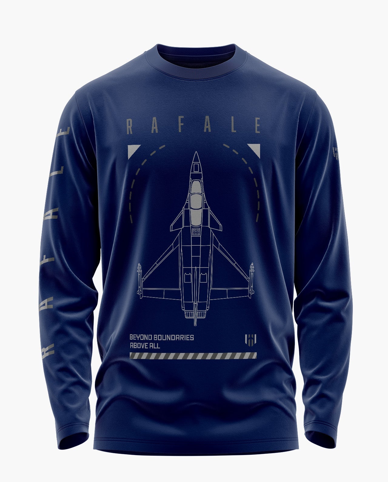 Rafale Supremacy Signature Luxesoft Cotton Full Sleeve T-Shirt  - CS