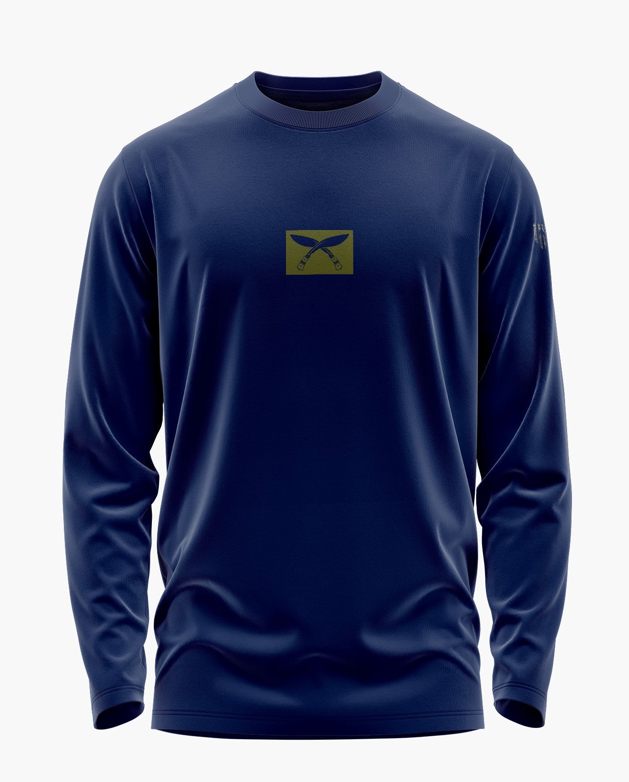 Gorkha Patch Signature Luxesoft Cotton Full Sleeve T-Shirt - CS