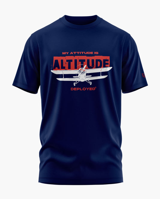 My Attitude is Altitude Signature LuxeSoft Cotton T-Shirt