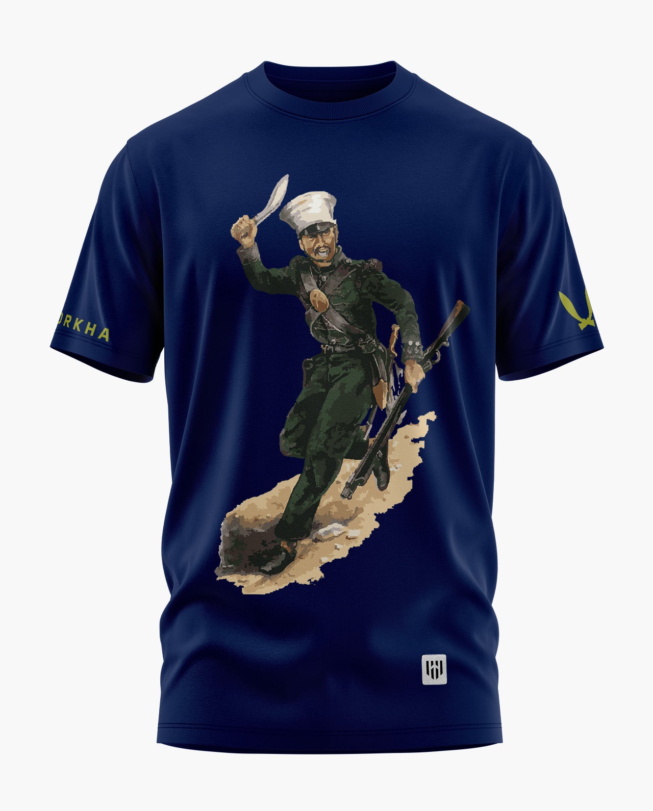 MIGHTY GORKHA Signature LuxeSoft Cotton T-Shirt