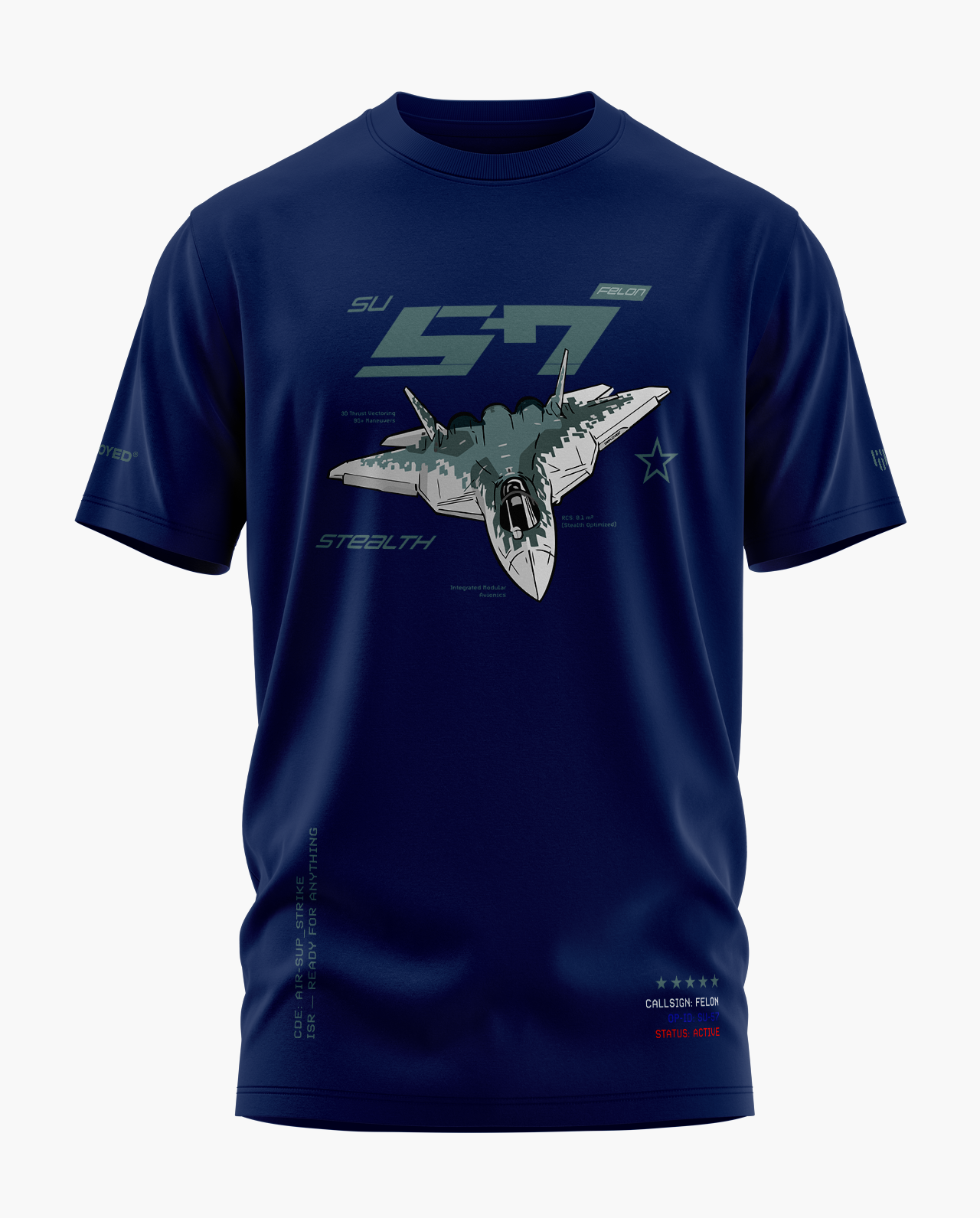 The Felon SU-57 Signature LuxeSoft Cotton T-Shirt