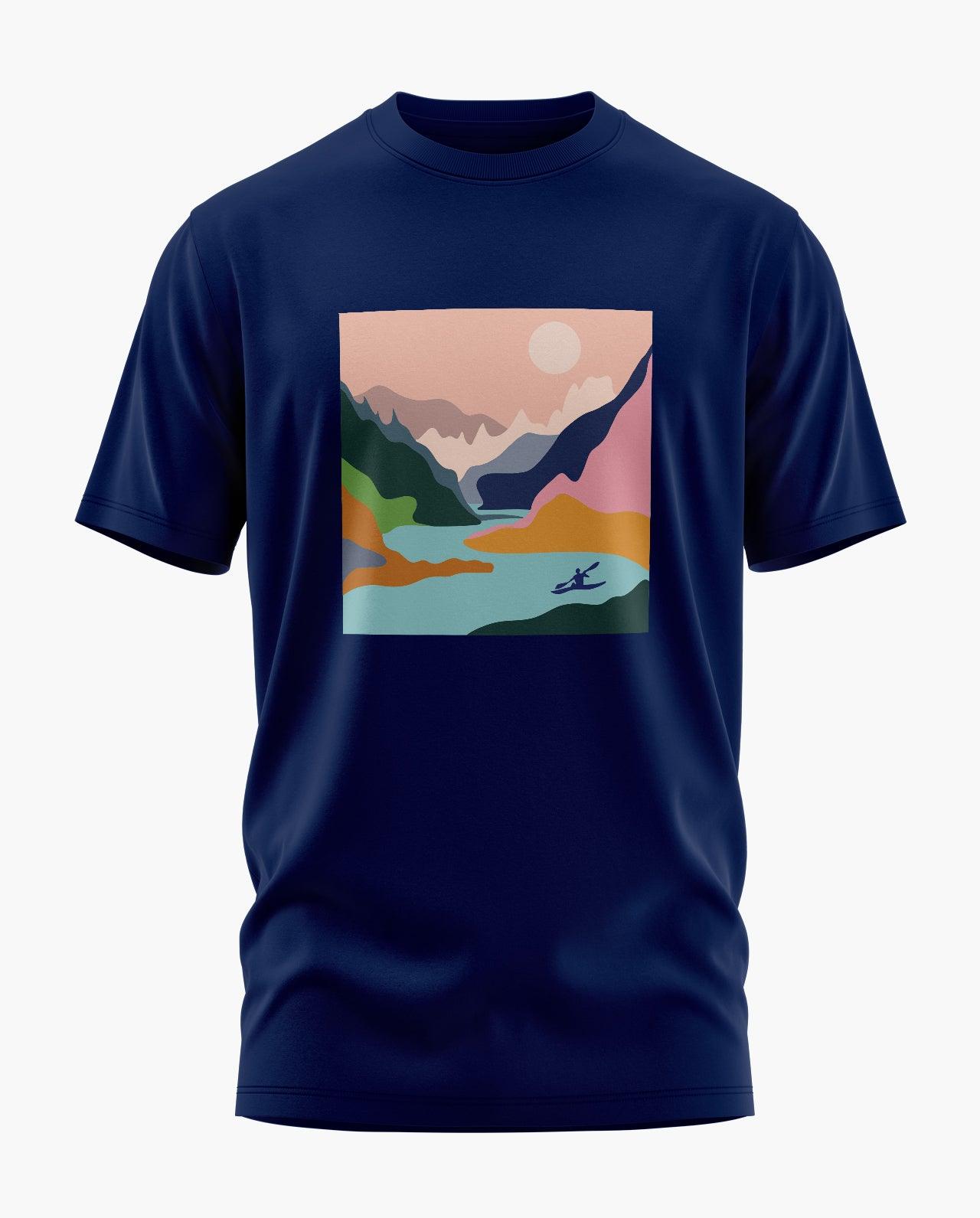 Kayak Graphic Signature LuxeSoft Cotton T-Shirt - CS