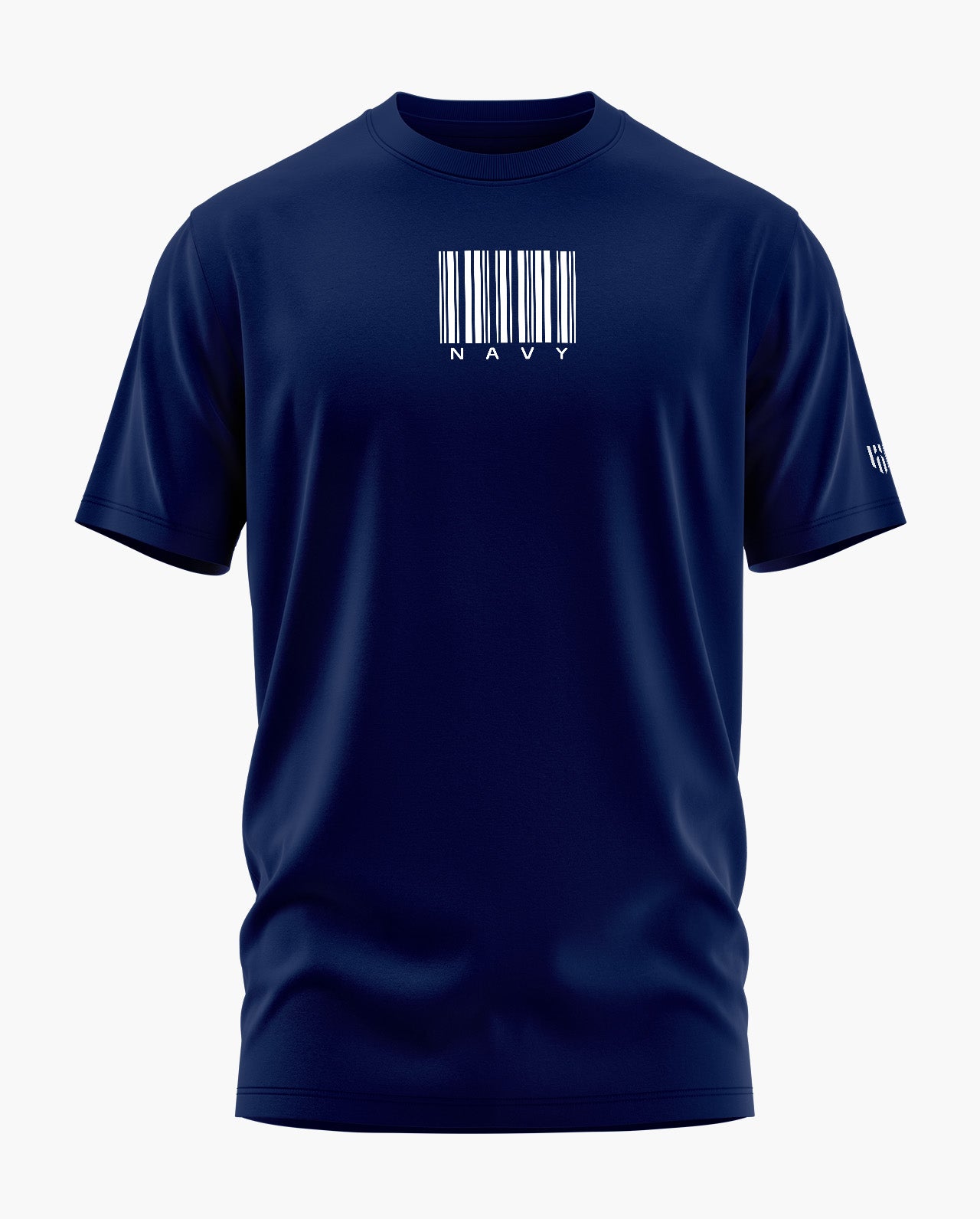 NAVY BARCODE T-Shirt - Aero Armour