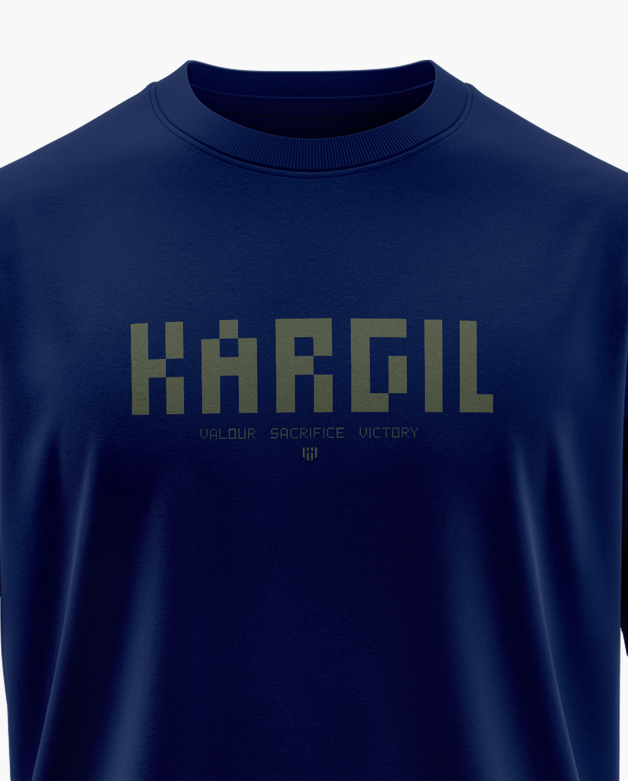8BIT KARGIL Signature LuxeSoft Cotton T-Shirt