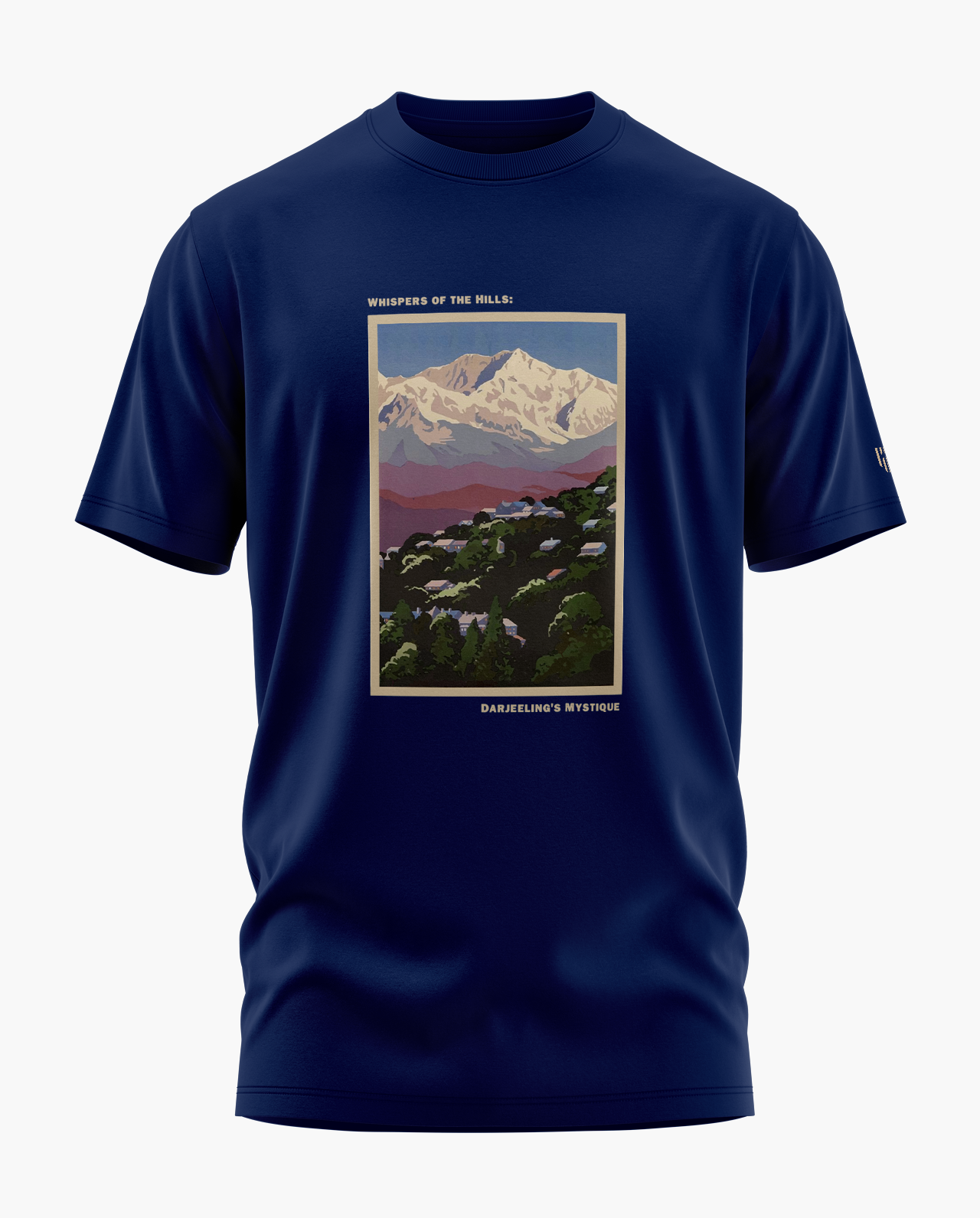 DARJEELING'S MYSTIQUE Signature LuxeSoft Cotton T-Shirt