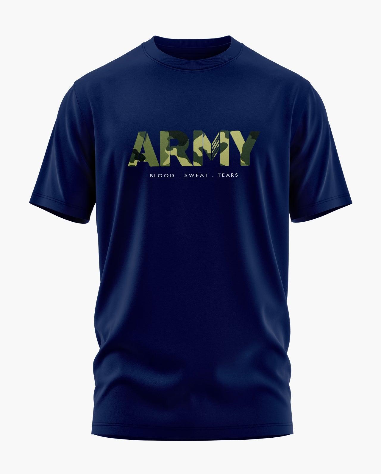 Army Camo Signature LuxeSoft Cotton T-Shirt
