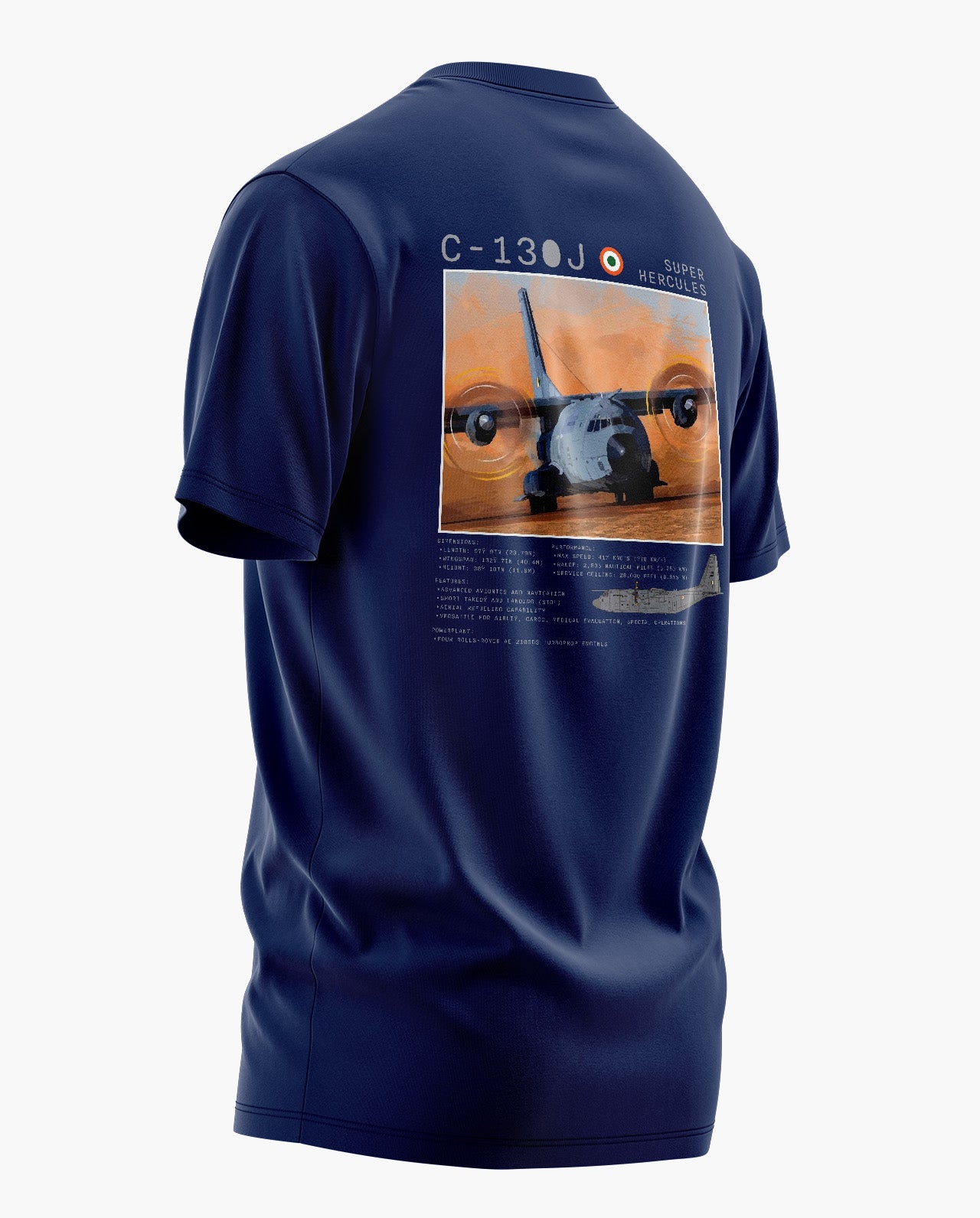 C130J SUPER HERCULES Signature LuxeSoft Cotton T-Shirt
