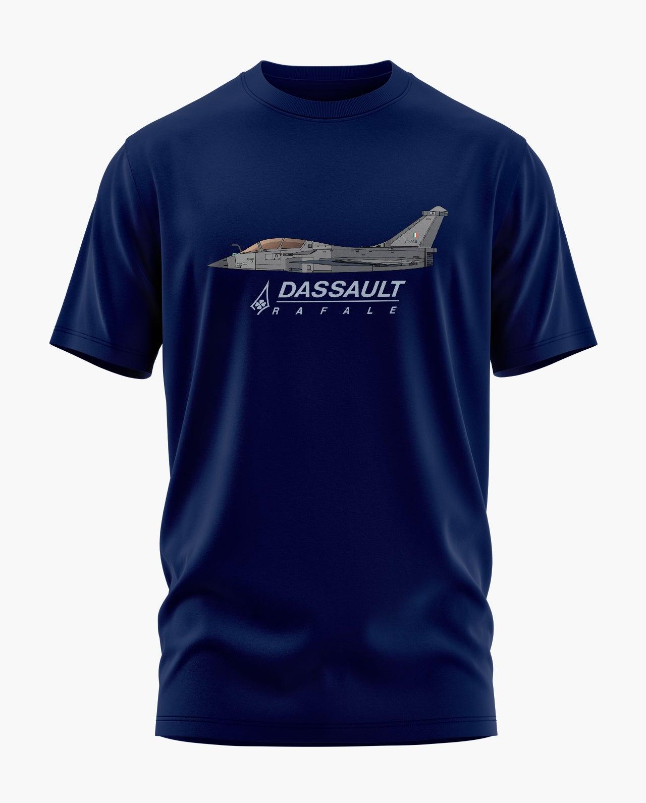[CS] Dassault Rafale Signature LuxeSoft Cotton T-Shirt