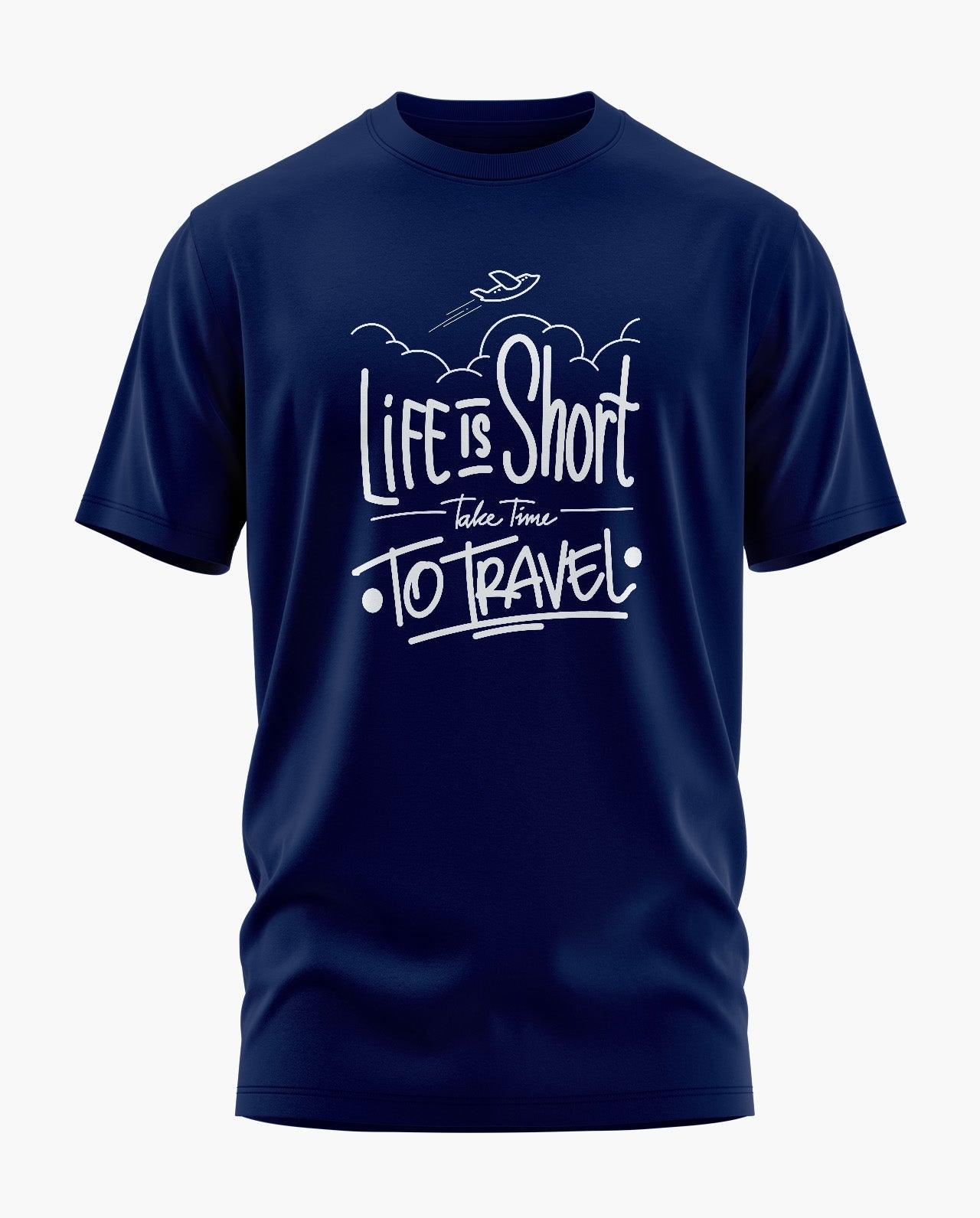 [CS] Life Is Short Signature LuxeSoft Cotton T-Shirt