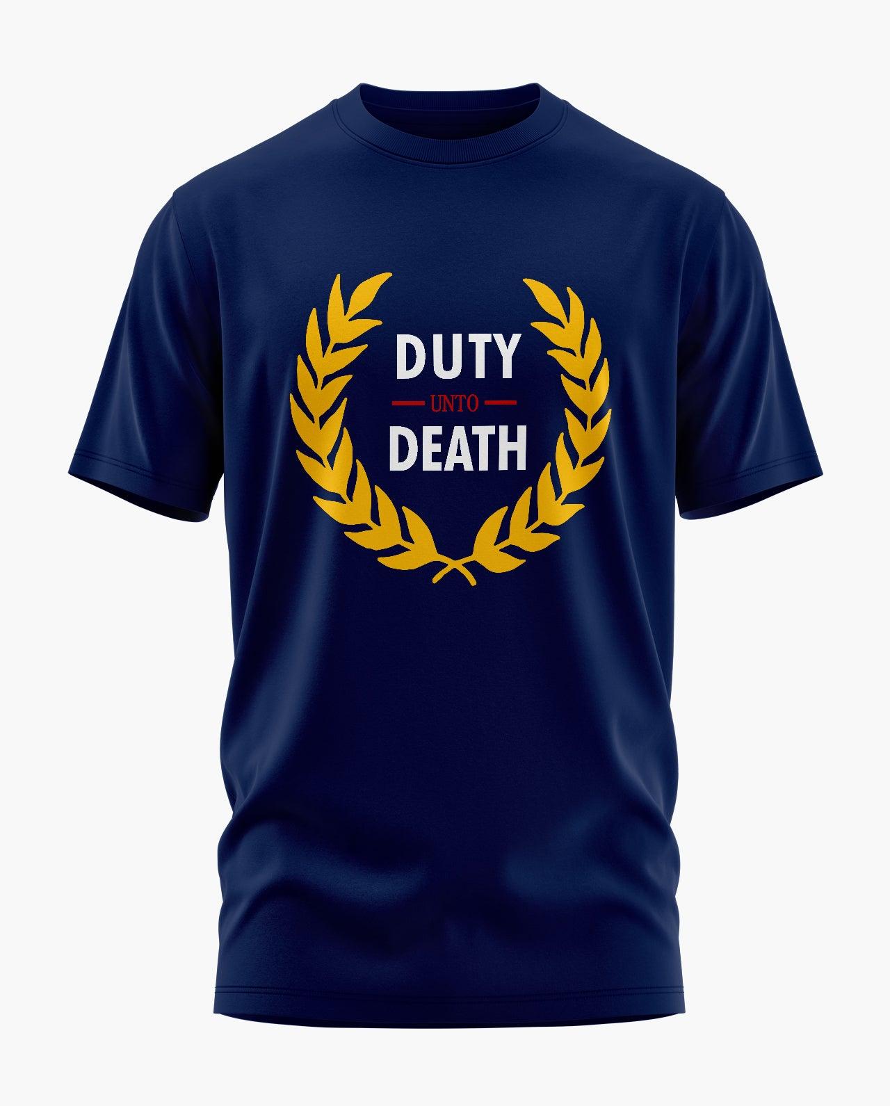 Duty Unto Death BSF Signature LuxeSoft Cotton T-Shirt - CS