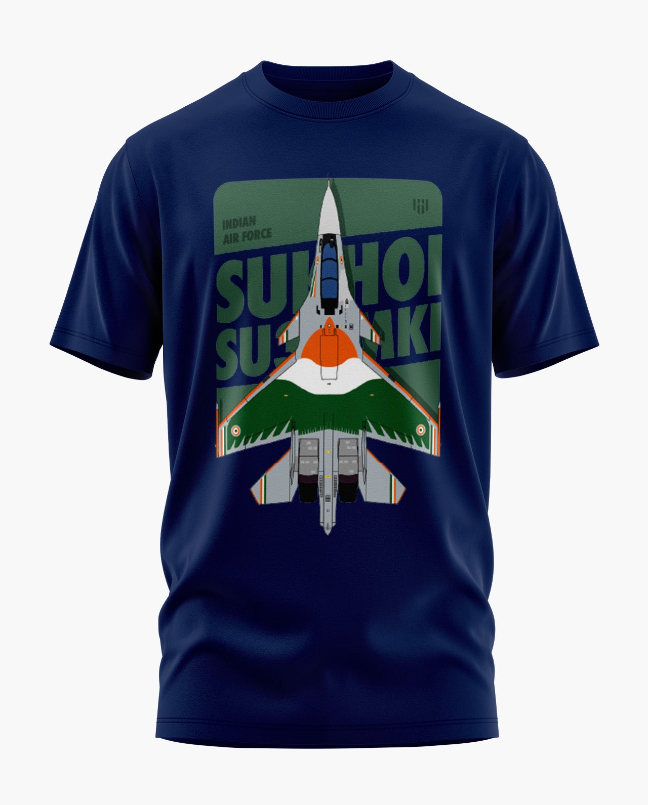 Sukhoi 30 MKI India 2009 Special Signature LuxeSoft Cotton T-Shirt