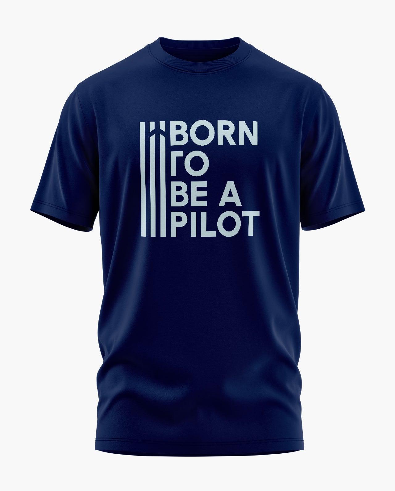 [CS] Born To Be a Pilot Signature LuxeSoft Cotton T-Shirt