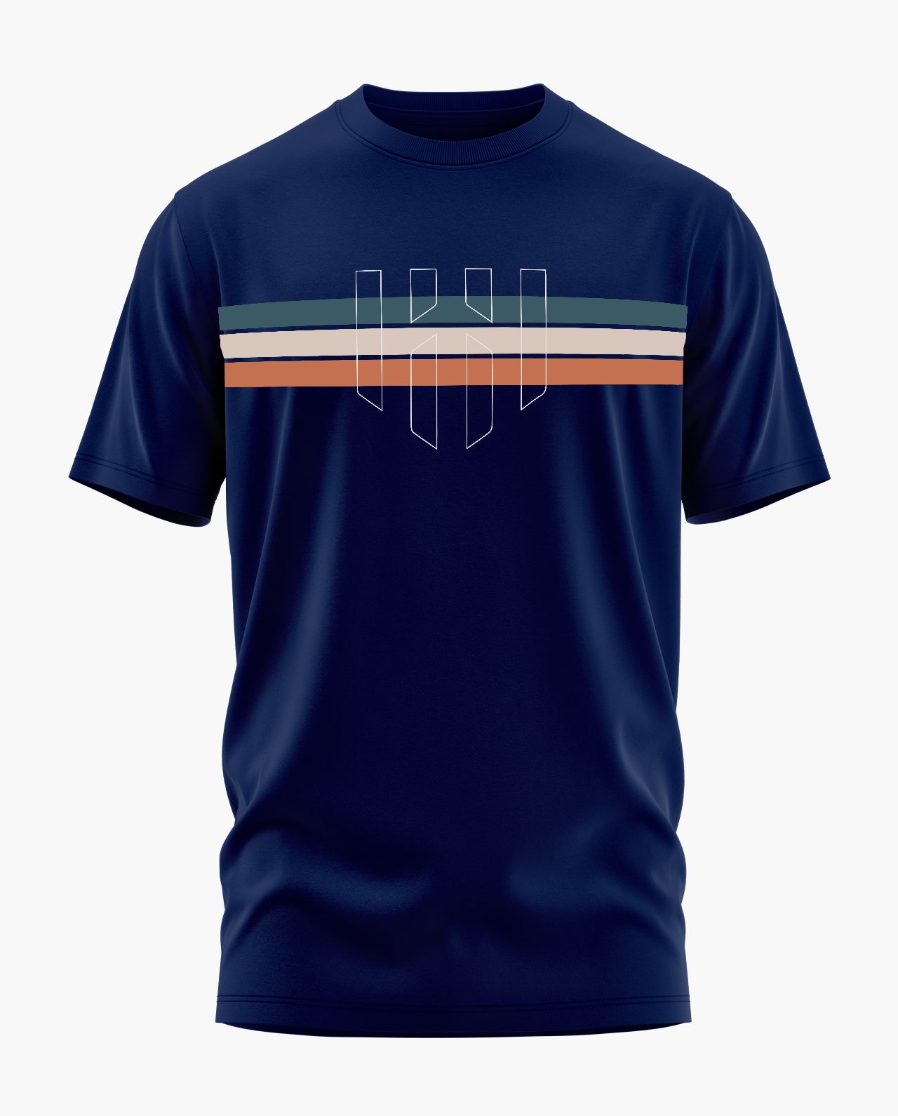 DEPLOYED STRIPE Signature LuxeSoft Cotton T-Shirt