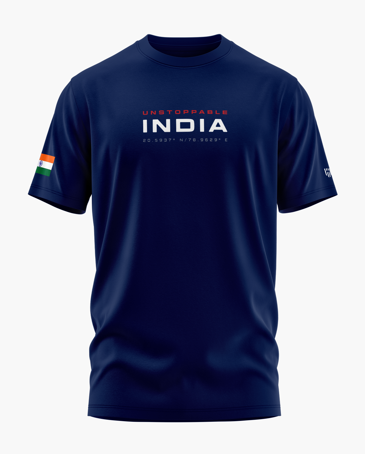UNSTOPPABLE INDIA Signature LuxeSoft Cotton T-Shirt  - CS