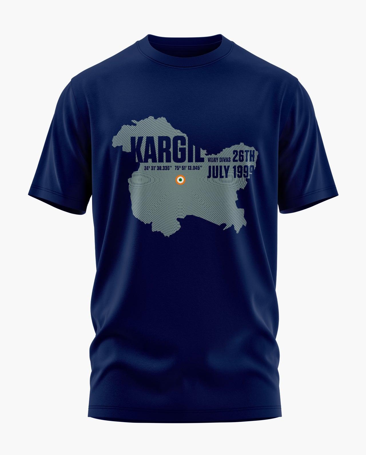 [CS] Kargil Map Signature LuxeSoft Cotton T-Shirt