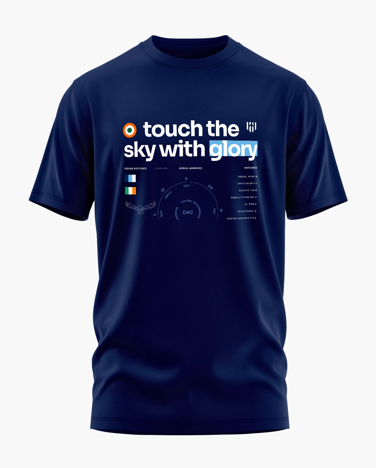 Airforce Motto Signature LuxeSoft Cotton T-Shirt