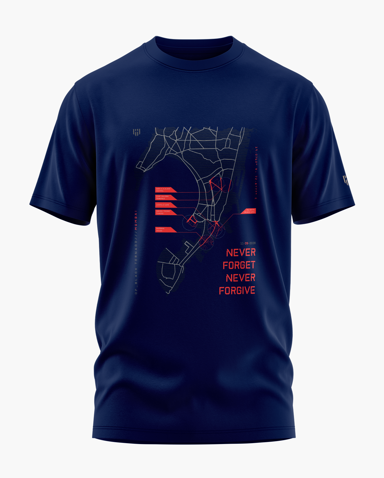 Never Forget Never Forgive Signature LuxeSoft Cotton T-Shirt