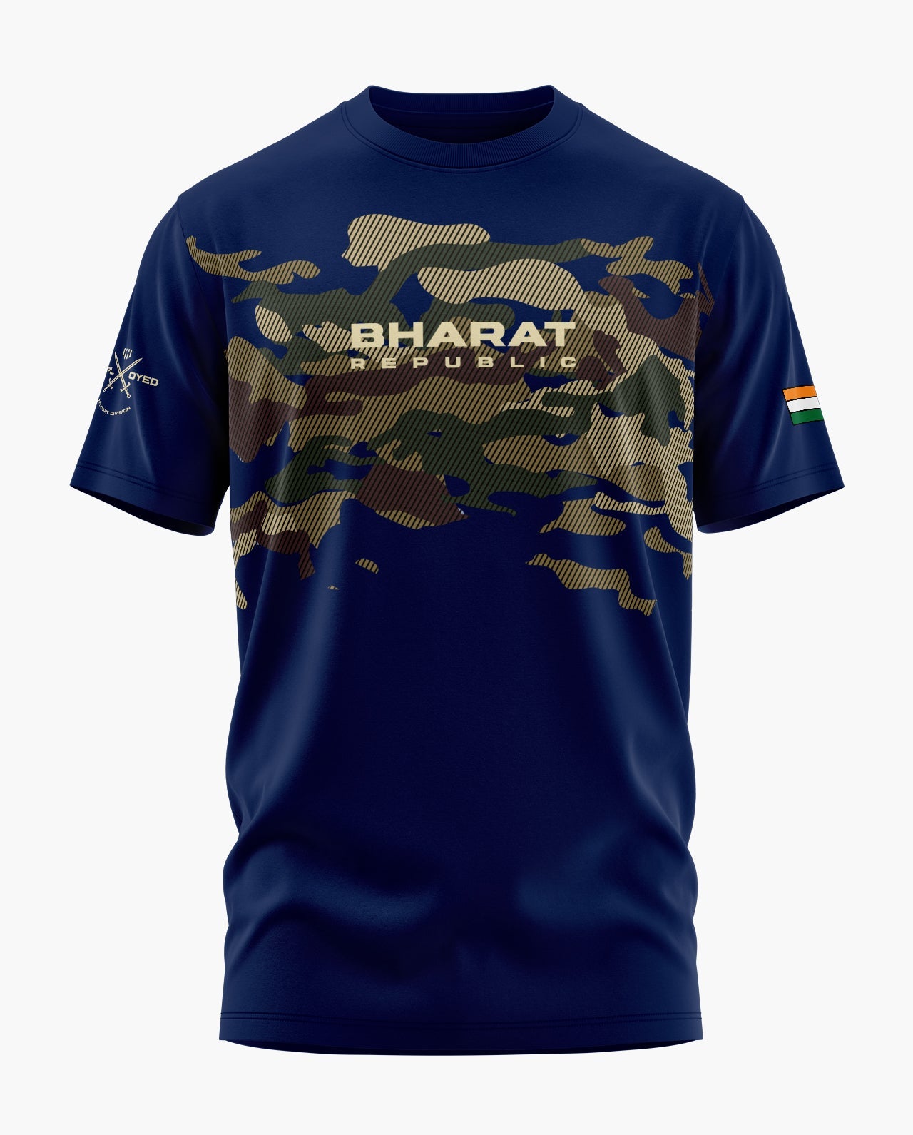 Bharat Republic Camo Signature LuxeSoft Cotton T-Shirt  - CS