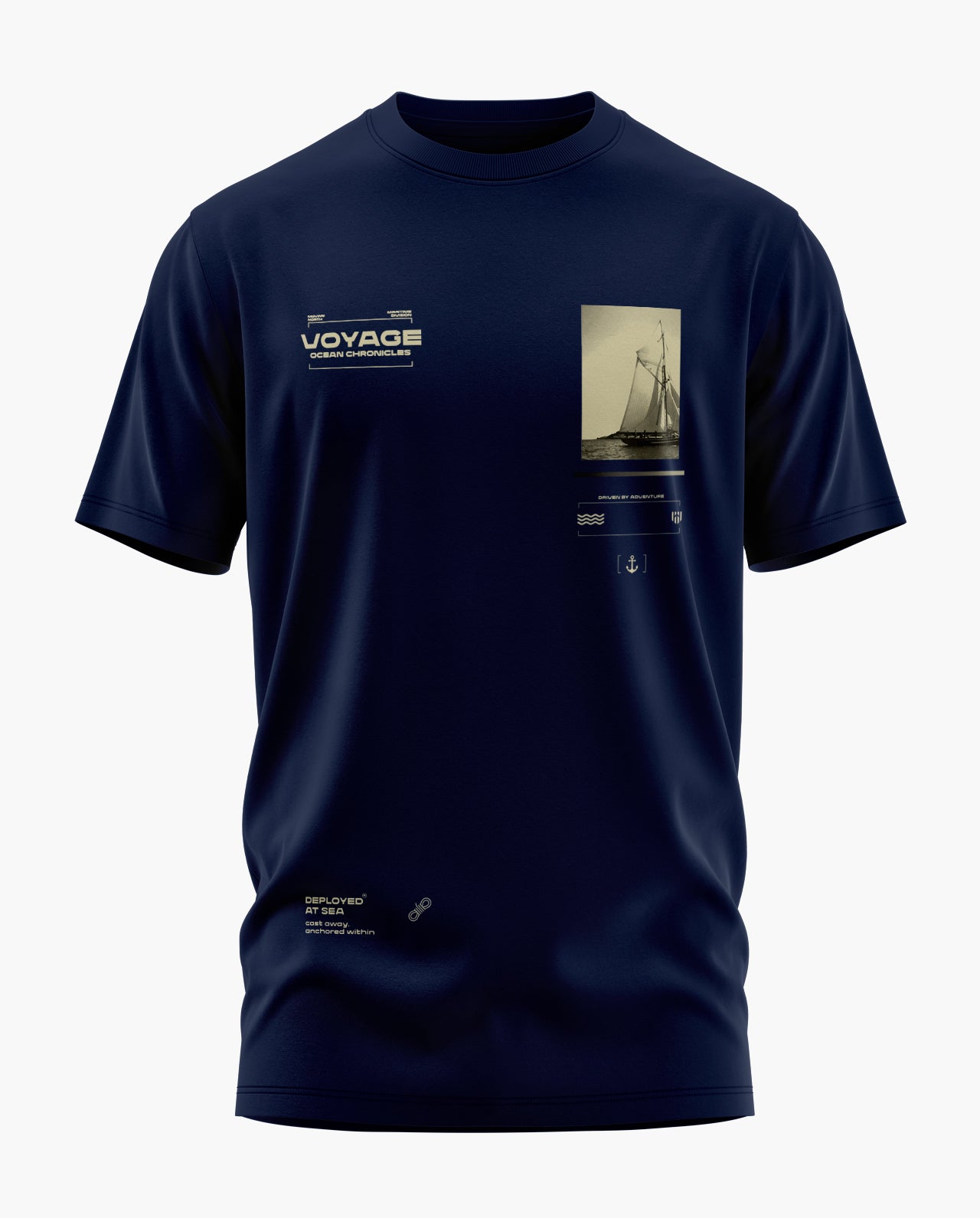 Nautical Voyage Signature LuxeSoft Cotton T-Shirt