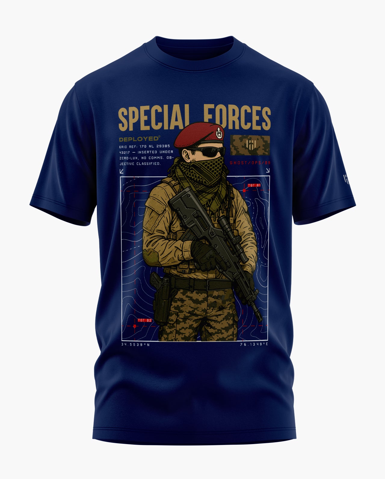 Ghost Ops SF Signature LuxeSoft Cotton T-Shirt