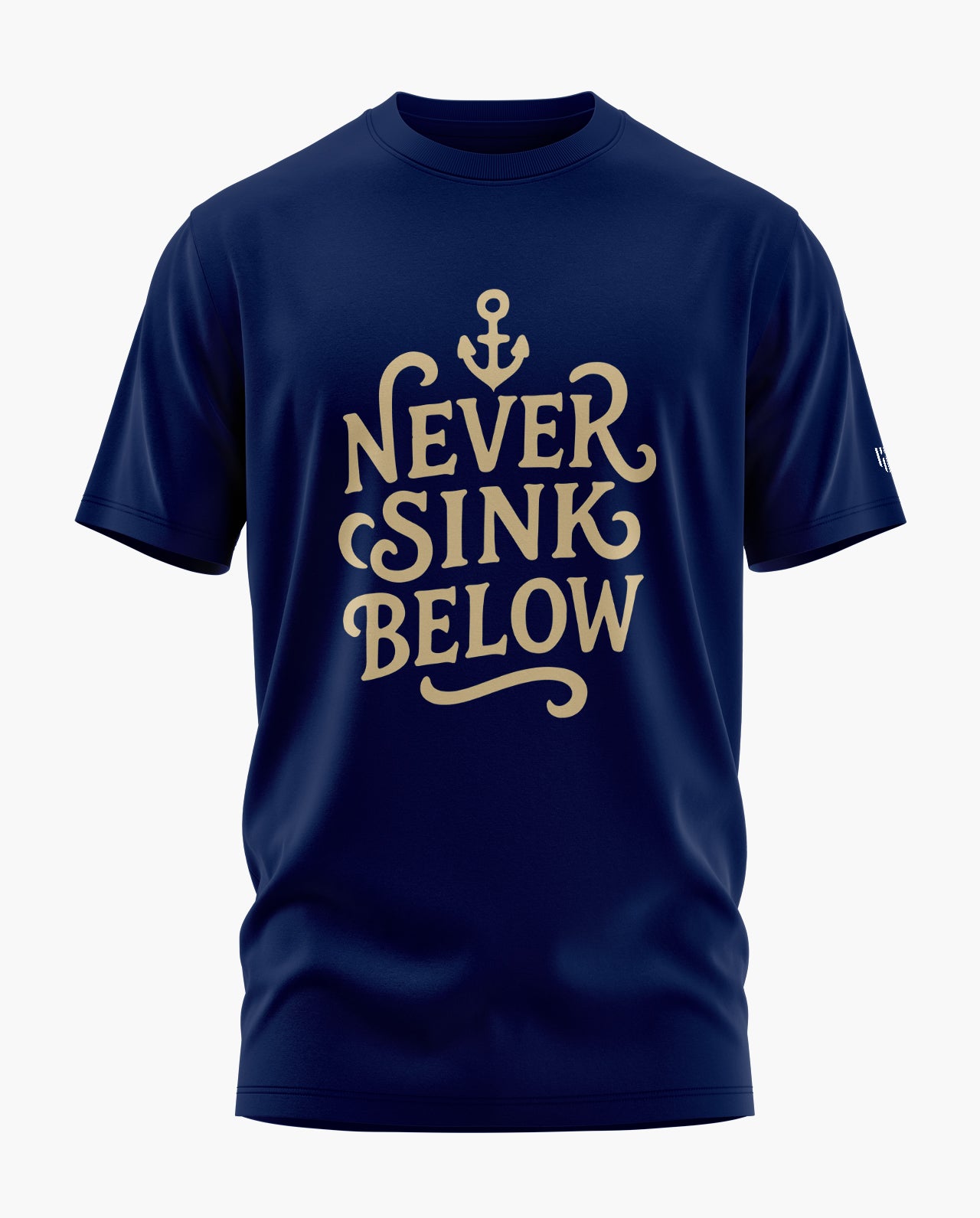 Never Sink Below Signature LuxeSoft Cotton T-Shirt