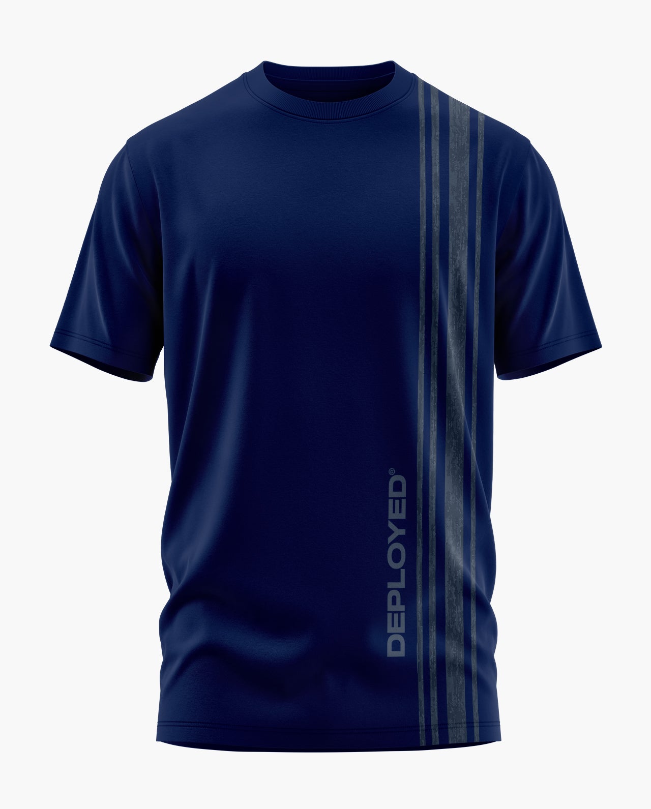 MARINER'S STRIPE Signature LuxeSoft Cotton T-Shirt - Navy Blue