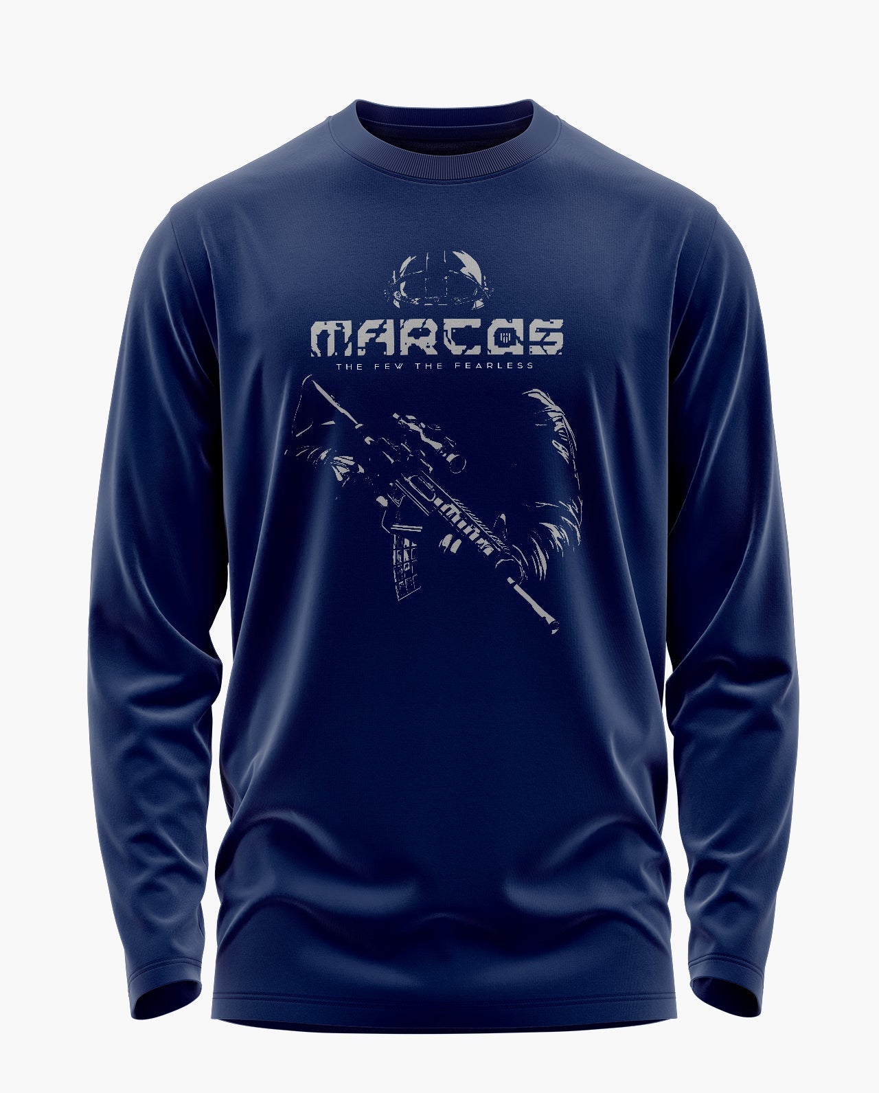 Marcos Sf Signature Luxesoft Cotton Full Sleeve T-Shirt  - CS