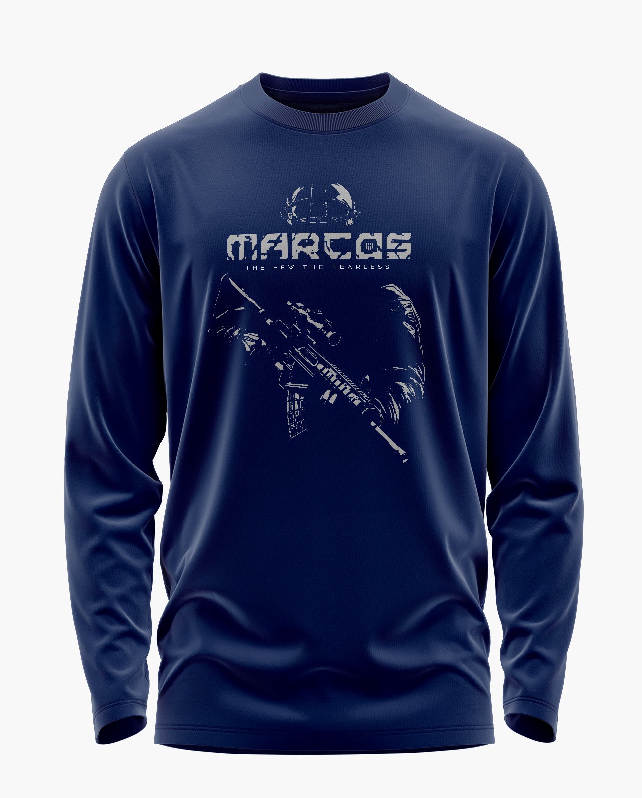 Marcos Sf Signature Luxesoft Cotton Full Sleeve T-Shirt