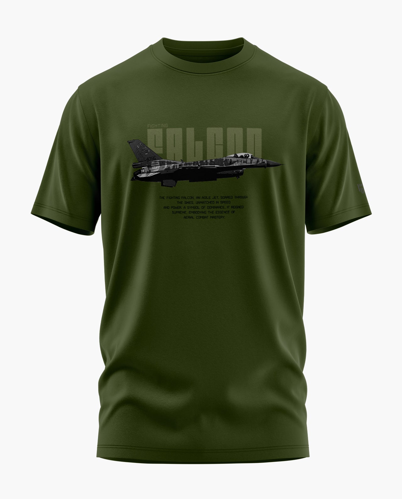 FIGHTING FALCON Signature LuxeSoft Cotton T-Shirt
