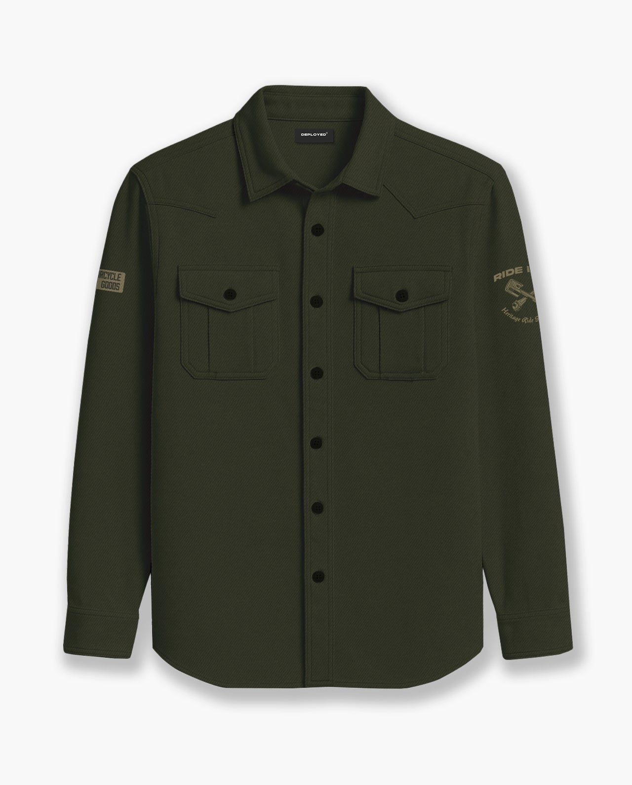 Deployed Motorcycles Cargo Shirt
