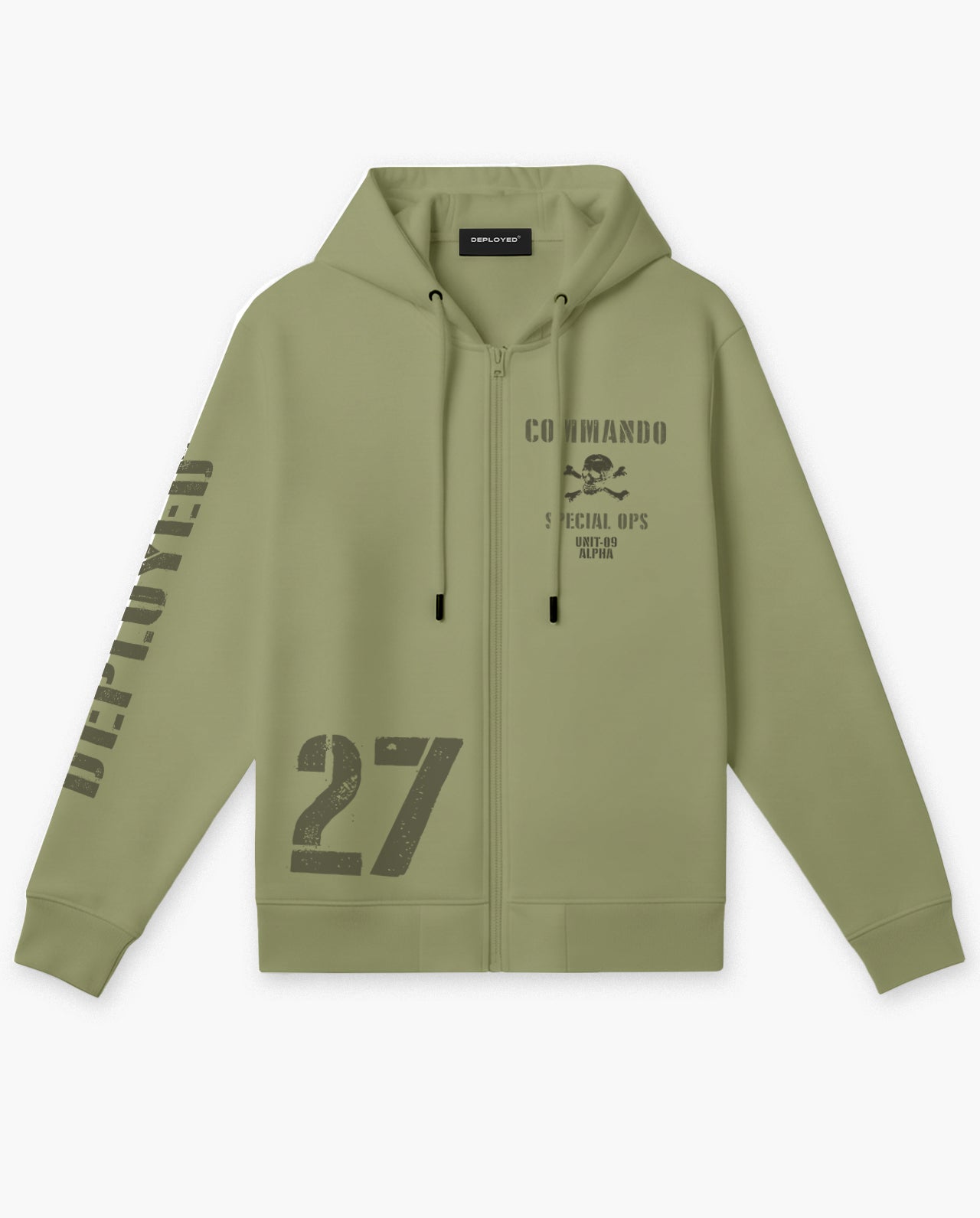 Commando Unit 27 Zipper Hoodie
