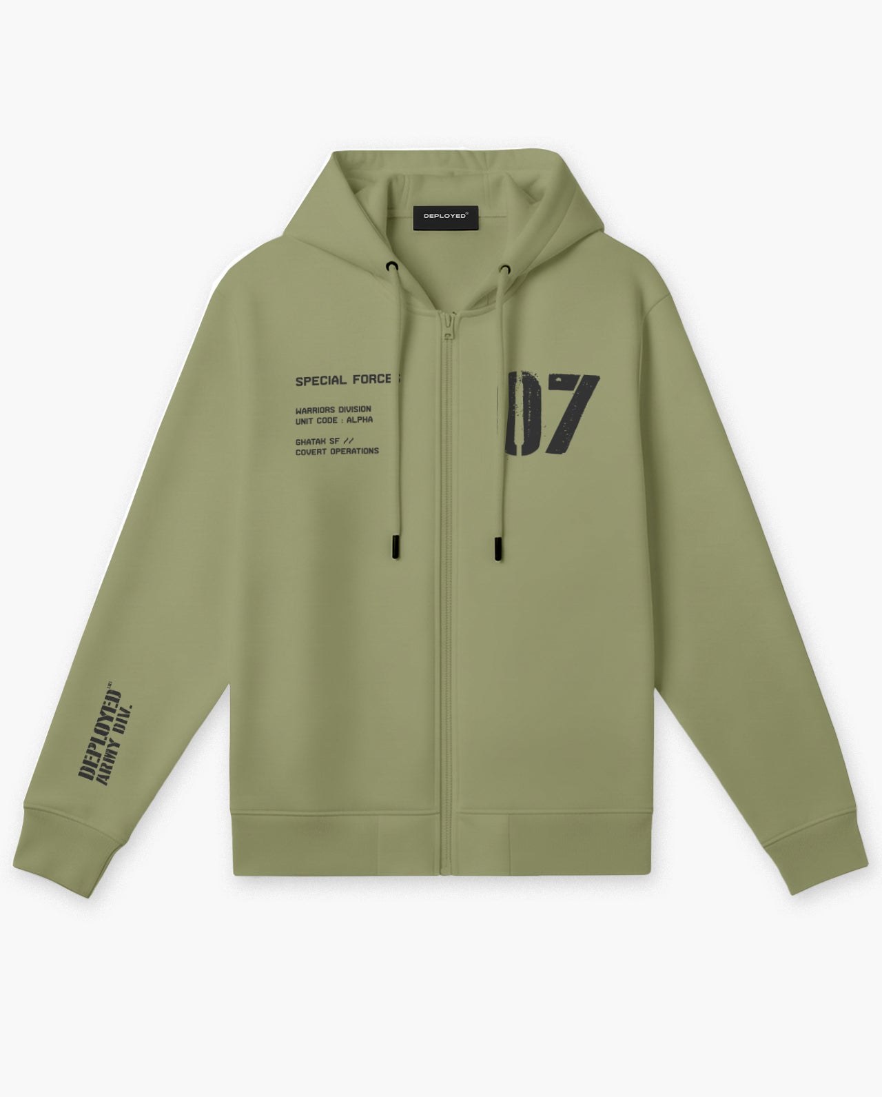 Deployed 07 Sf Zipper Hoodie