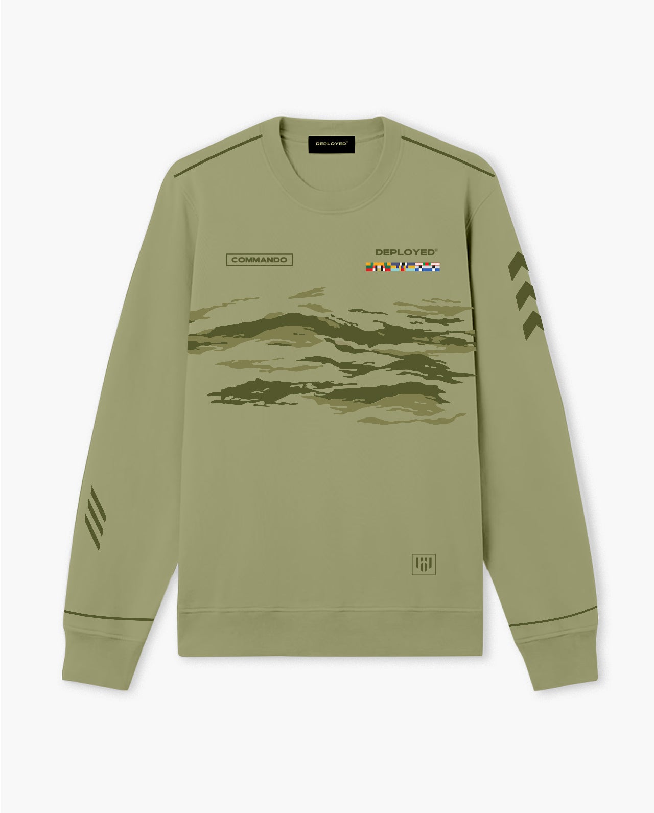 Commando Camo Lightweight Premium Sweatshirt