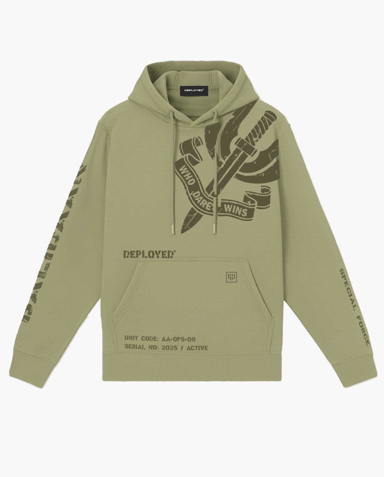 Who Dares Wins Snow Soft Premium Hoodie