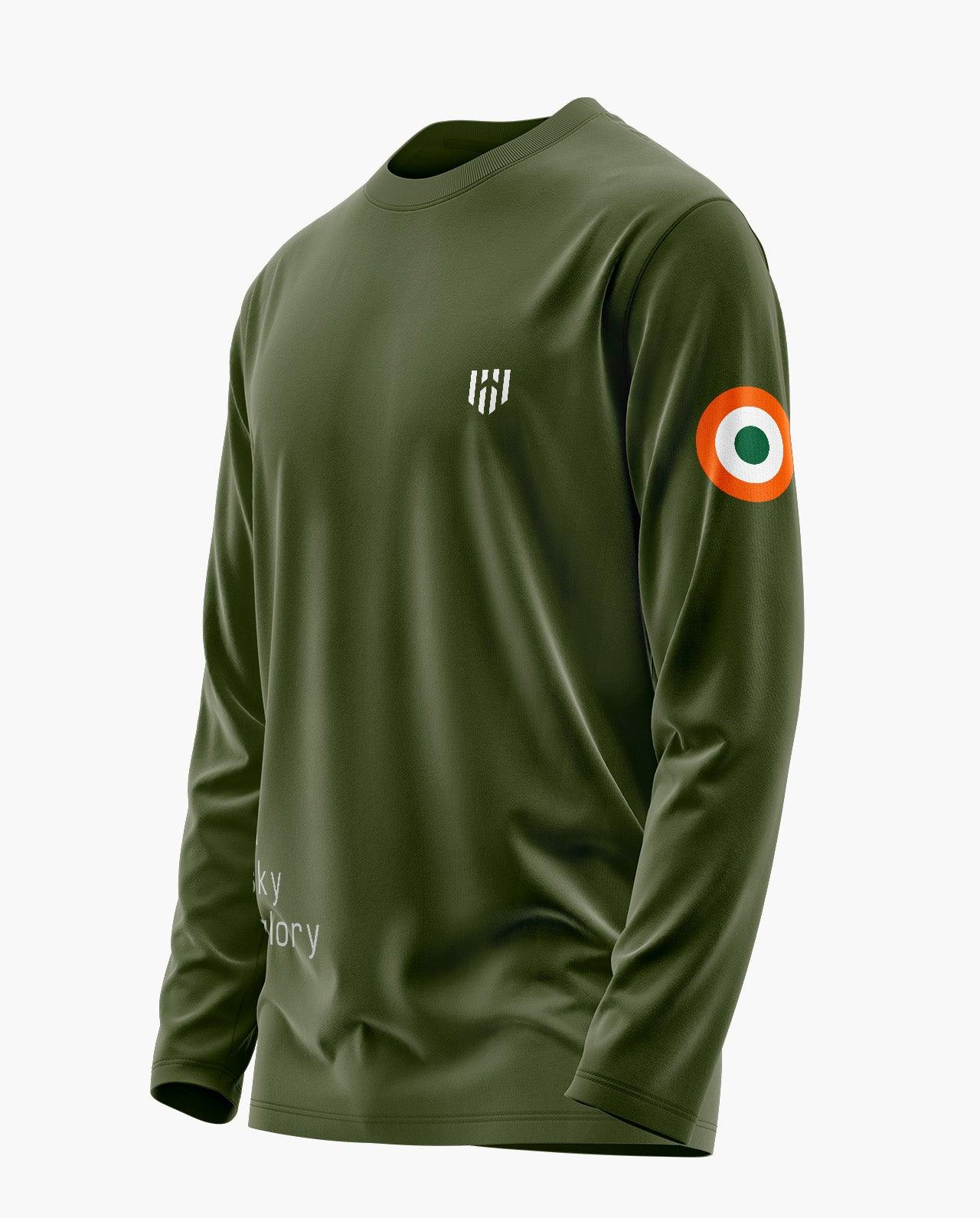 IAF Touch The Sky With Glory Full Sleeve T-Shirt - Aero Armour
