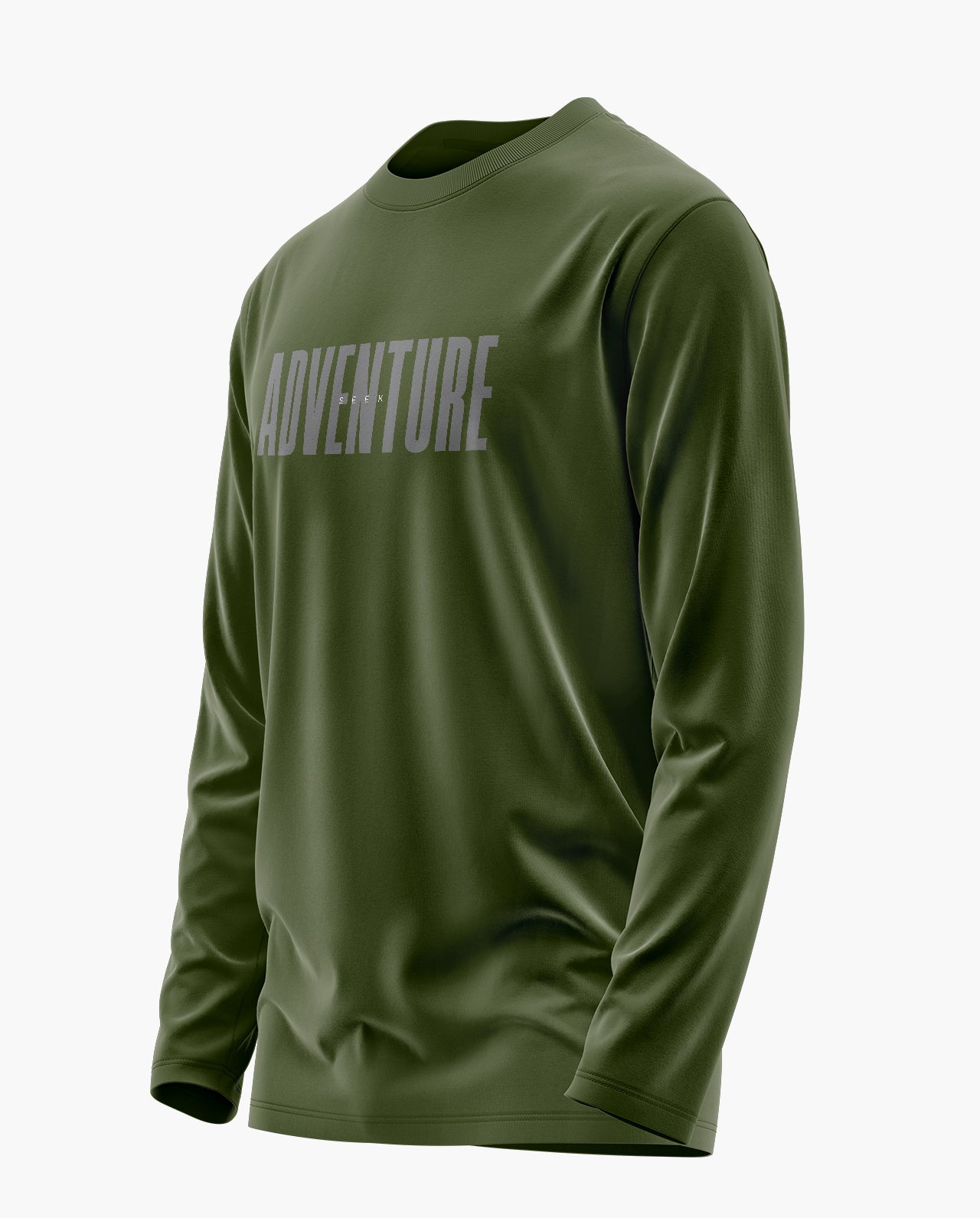 Seek Adventure Signature Luxesoft Cotton Full Sleeve T-Shirt