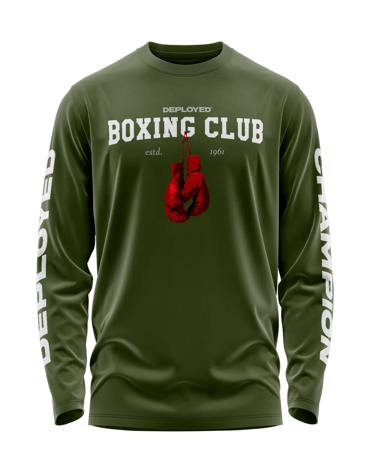 Boxing Club Signature Luxesoft Cotton Full Sleeve T-Shirt