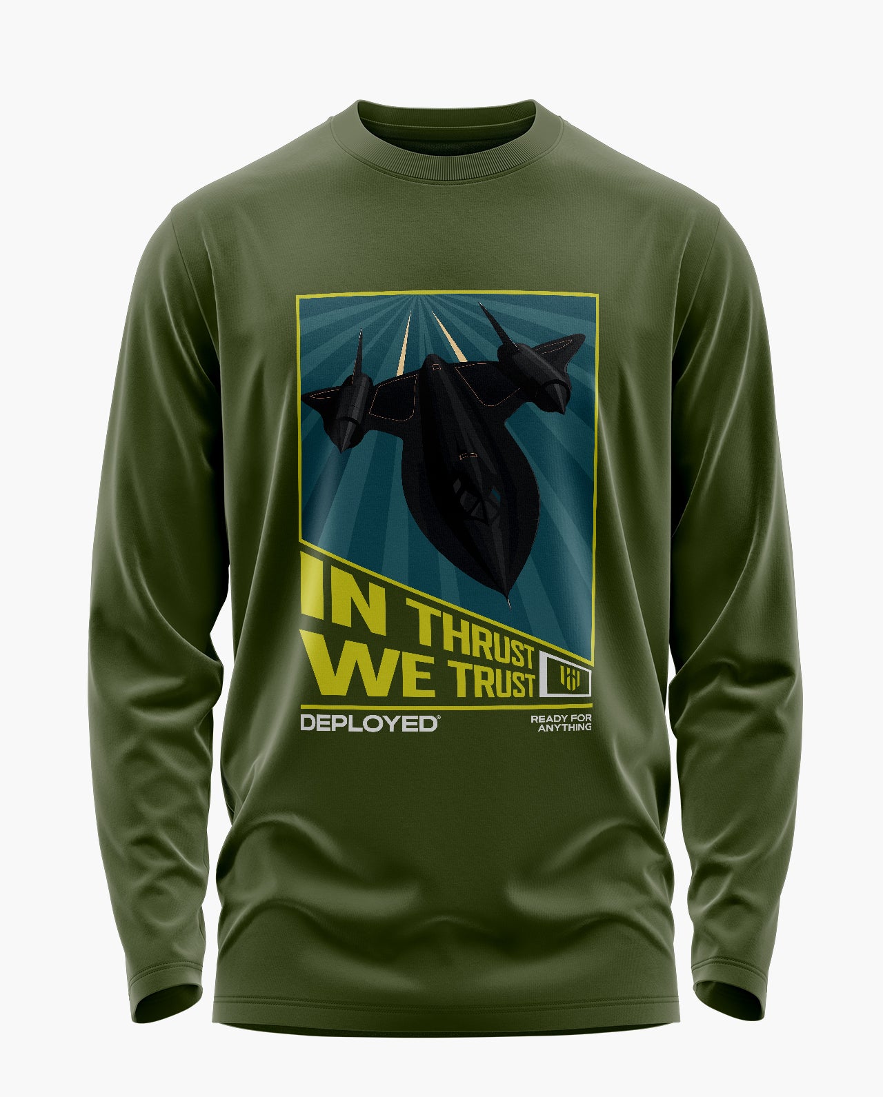 SR-71 Legend Signature Luxesoft Cotton Full Sleeve T-Shirt