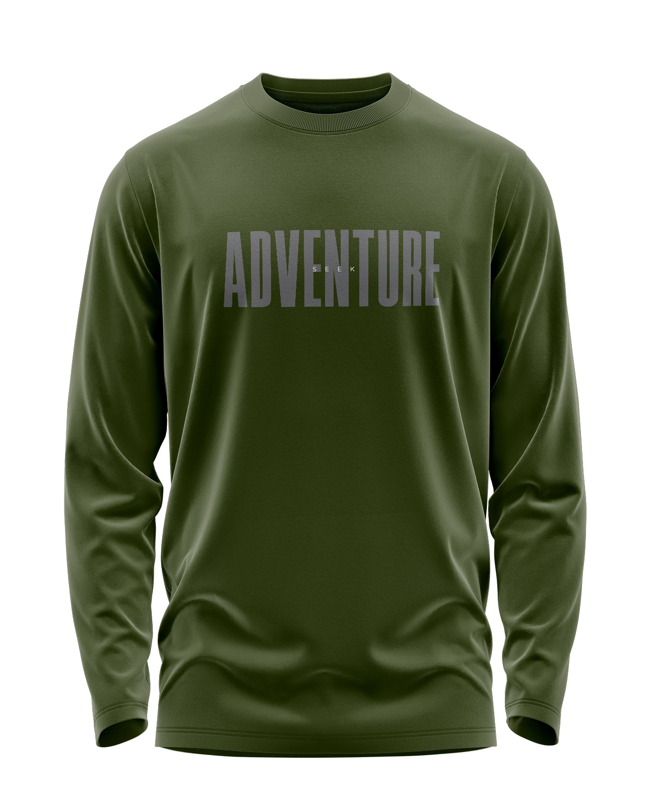 Seek Adventure Signature Luxesoft Cotton Full Sleeve T-Shirt