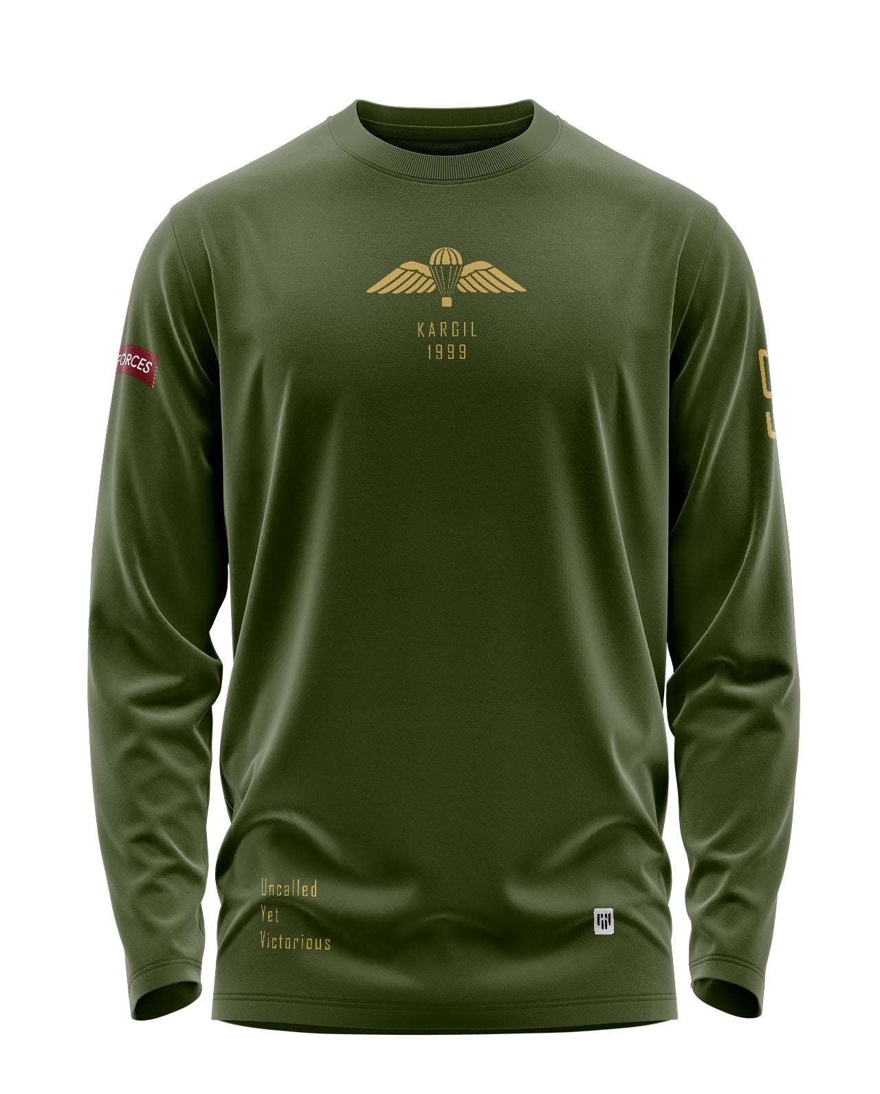 Kargil Special Force Signature Luxesoft Cotton Full Sleeve T-Shirt