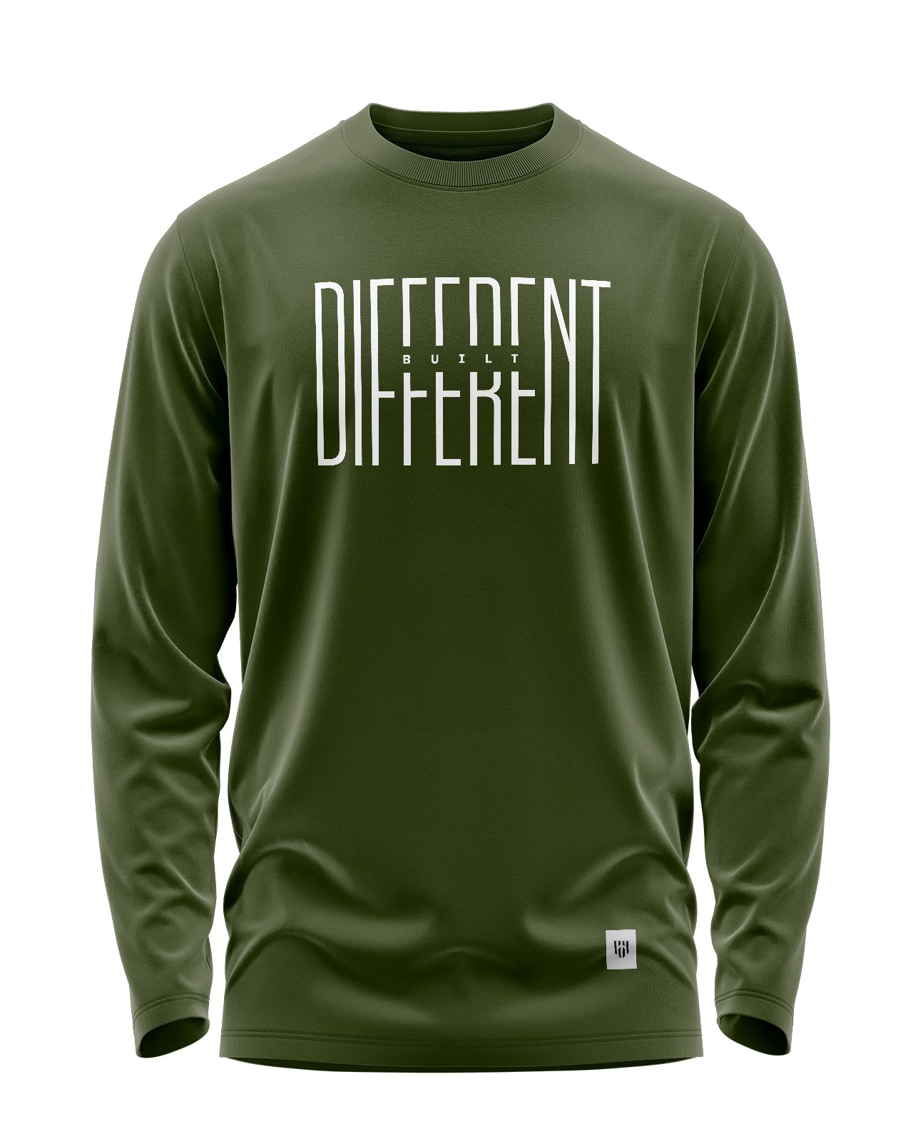 Built Different Signature Luxesoft Cotton Full Sleeve T-Shirt  - CS