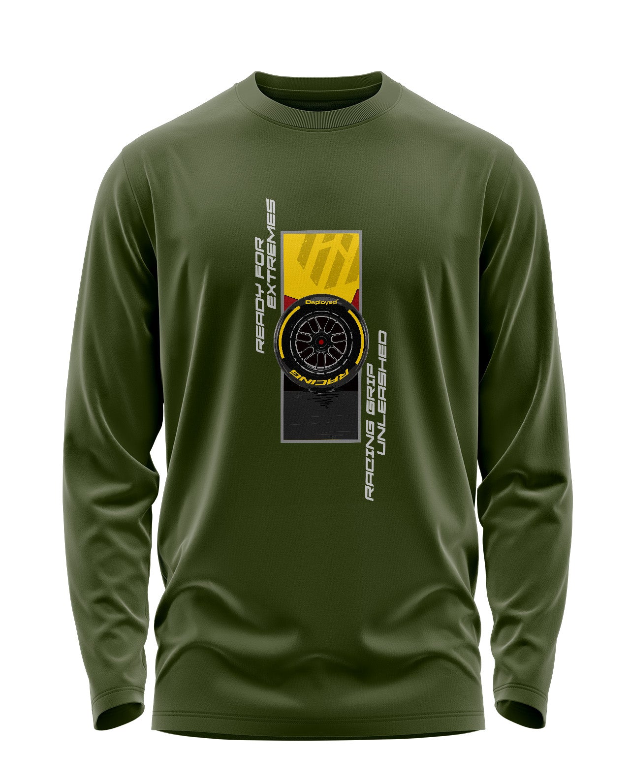 Racing Grip Unleashed Signature Luxesoft Cotton Full Sleeve T-Shirt