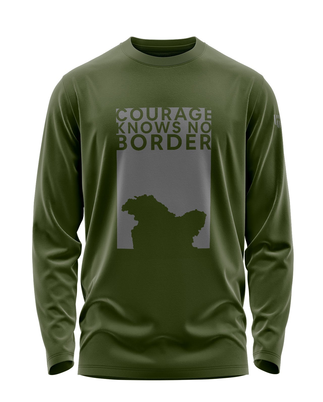 [CS] Courage Knows No Border Signature Luxesoft Cotton Full Sleeve T-Shirt